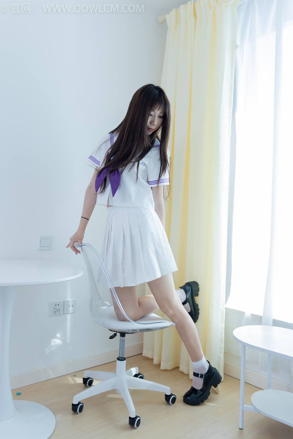 图片[60]-物恋传媒 NO.2427 泡泡-JK制服、皮鞋、短白丝[124P] – 速更版-美库