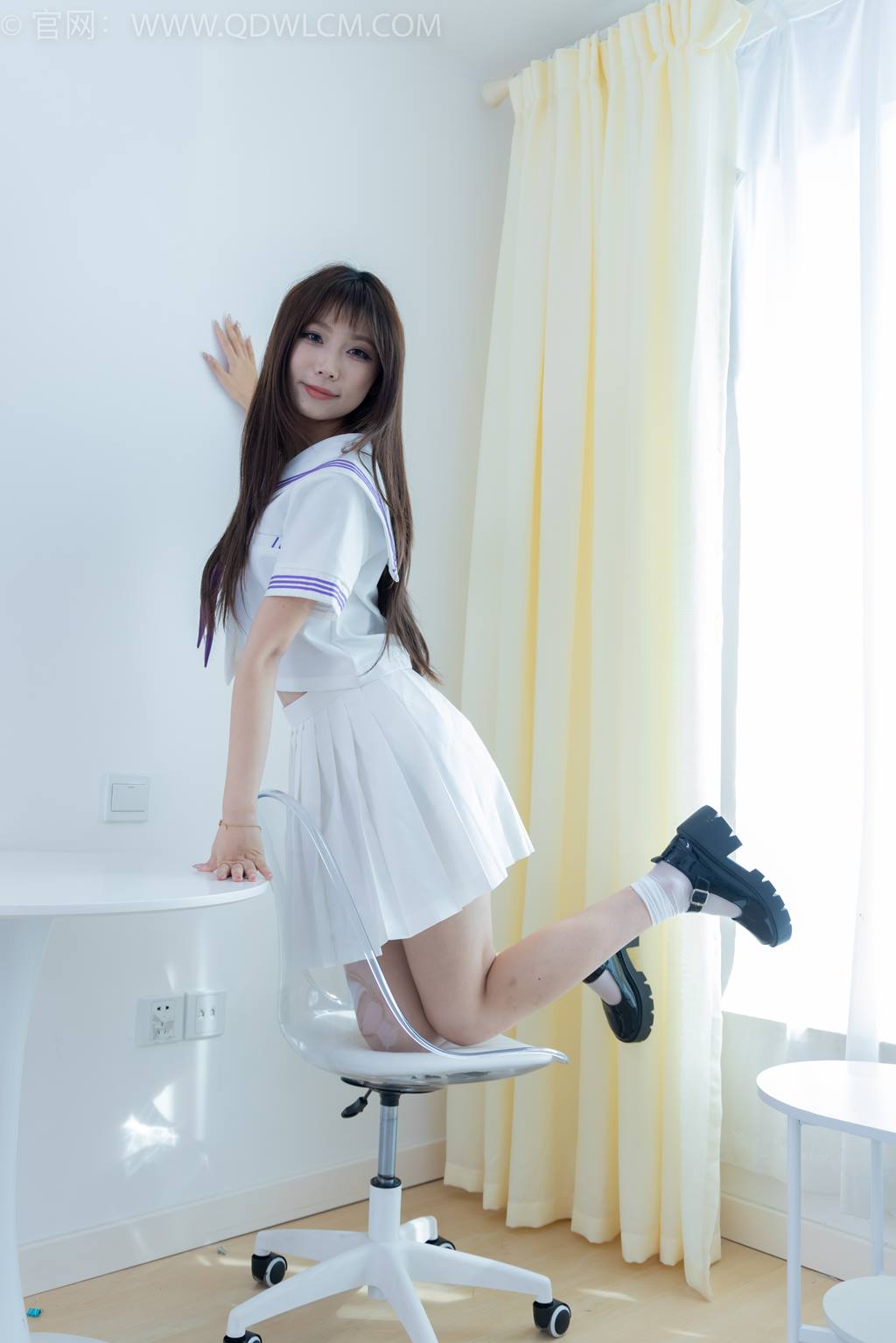 图片[68]-物恋传媒 NO.2427 泡泡-JK制服、皮鞋、短白丝[124P] – 速更版-美库