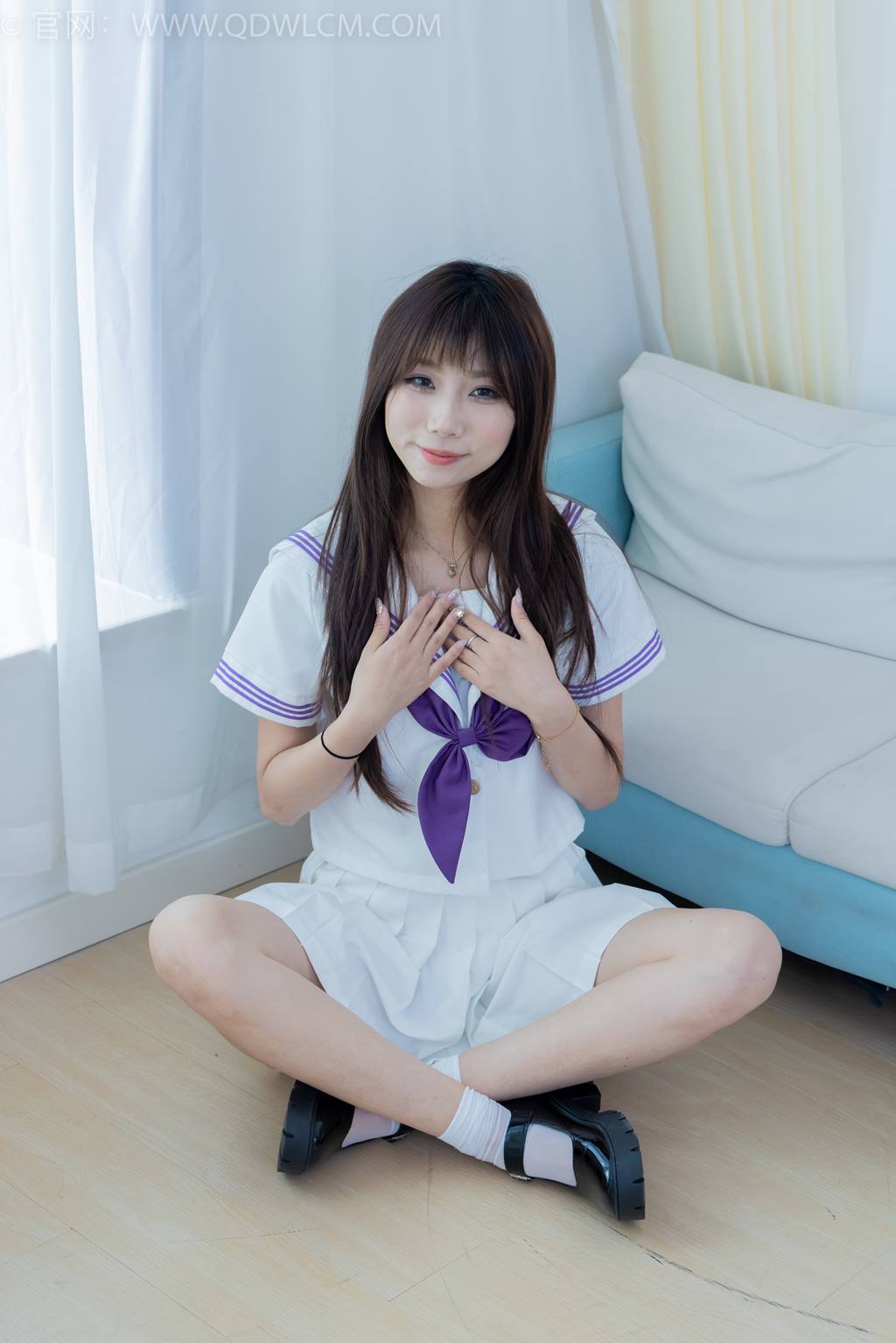 图片[118]-物恋传媒 NO.2427 泡泡-JK制服、皮鞋、短白丝[124P] – 速更版-美库