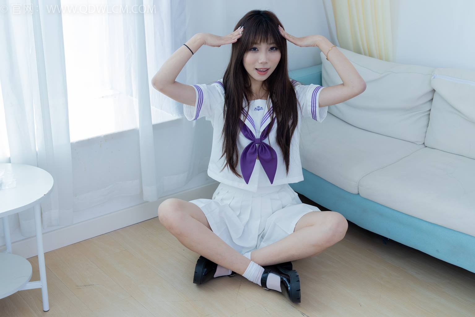 图片[120]-物恋传媒 NO.2427 泡泡-JK制服、皮鞋、短白丝[124P] – 速更版-美库