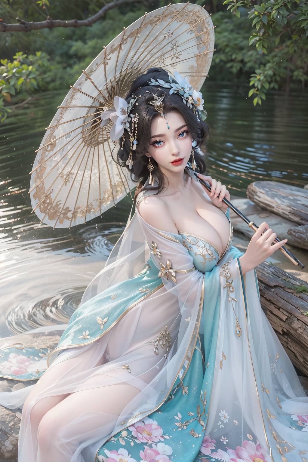 图片[11]-AI绘画 742 完美-柳神[19P] – 速更版-美库