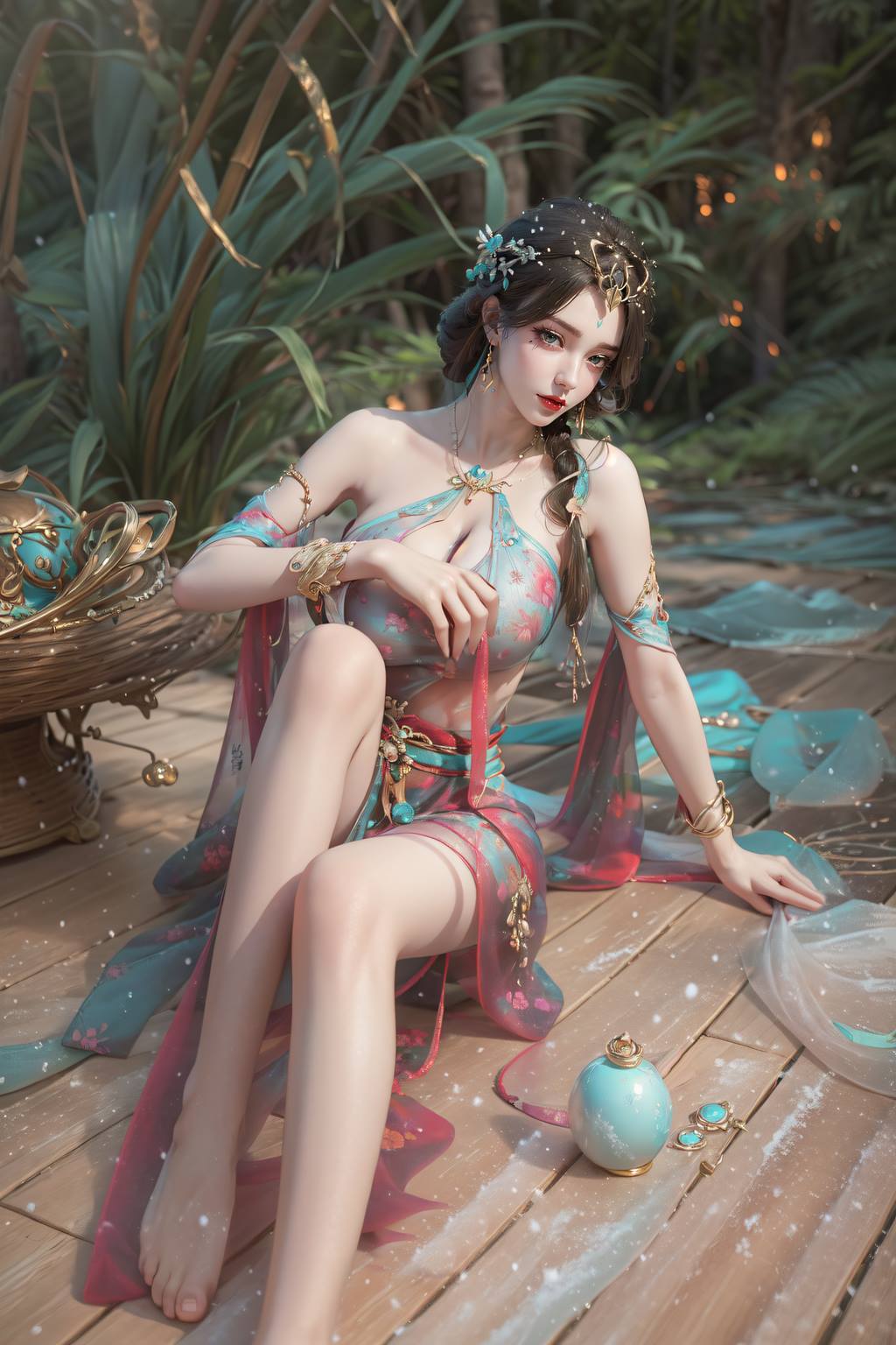 图片[15]-AI绘画 742 完美-柳神[19P] – 速更版-美库