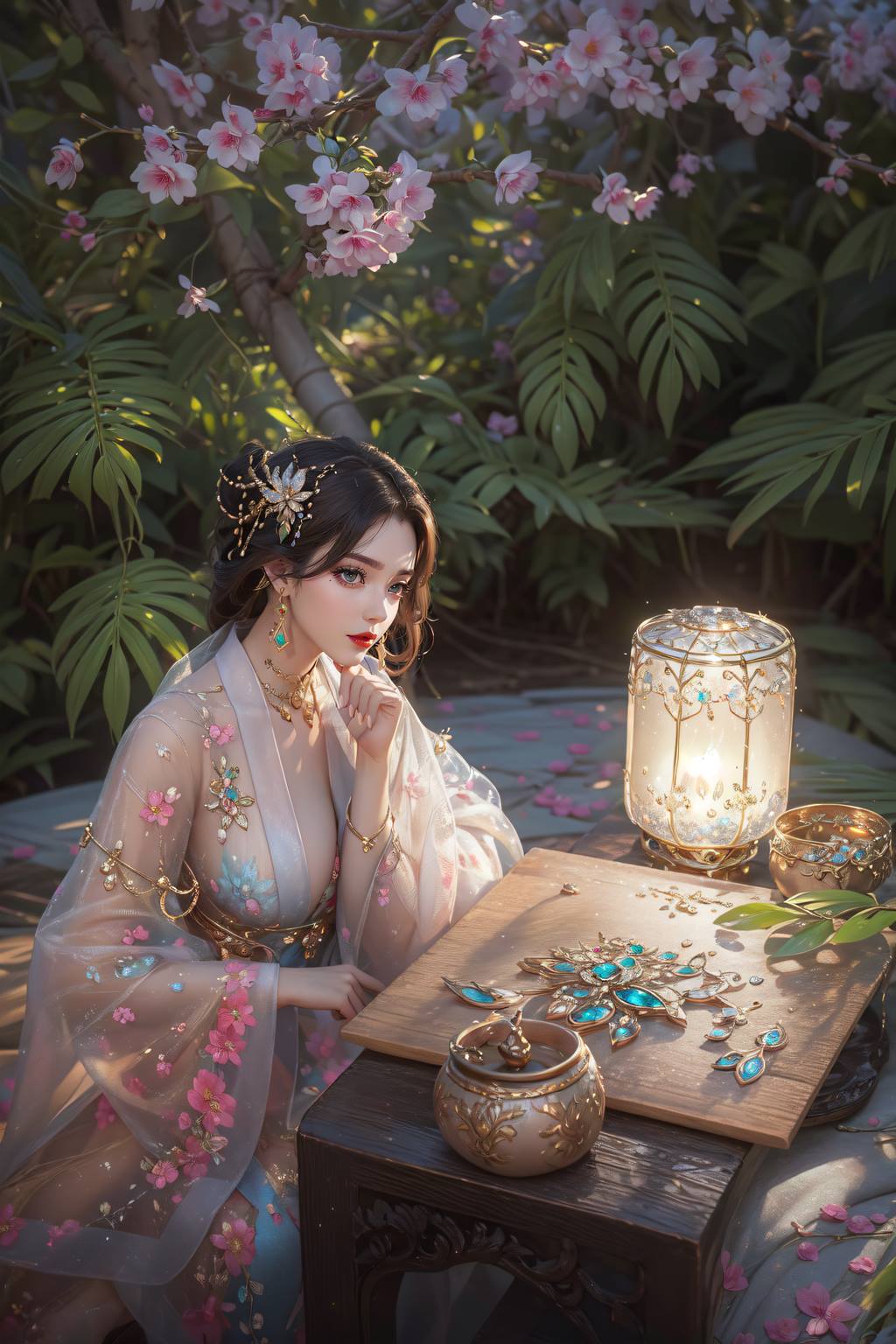 图片[16]-AI绘画 742 完美-柳神[19P] – 速更版-美库