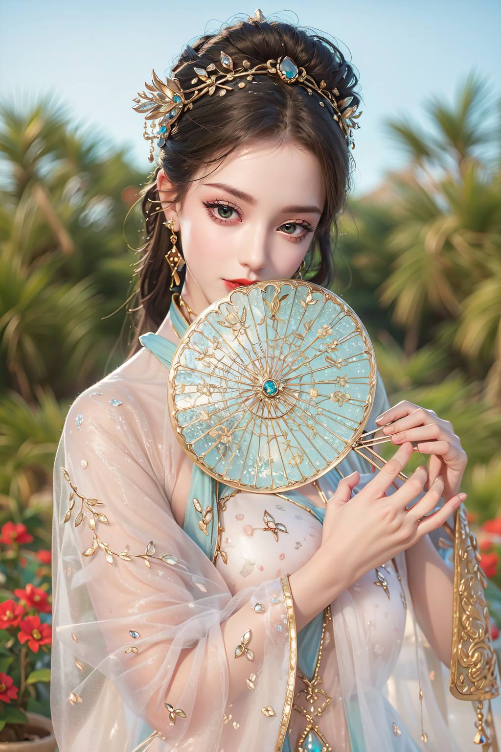 图片[20]-AI绘画 742 完美-柳神[19P] – 速更版-美库