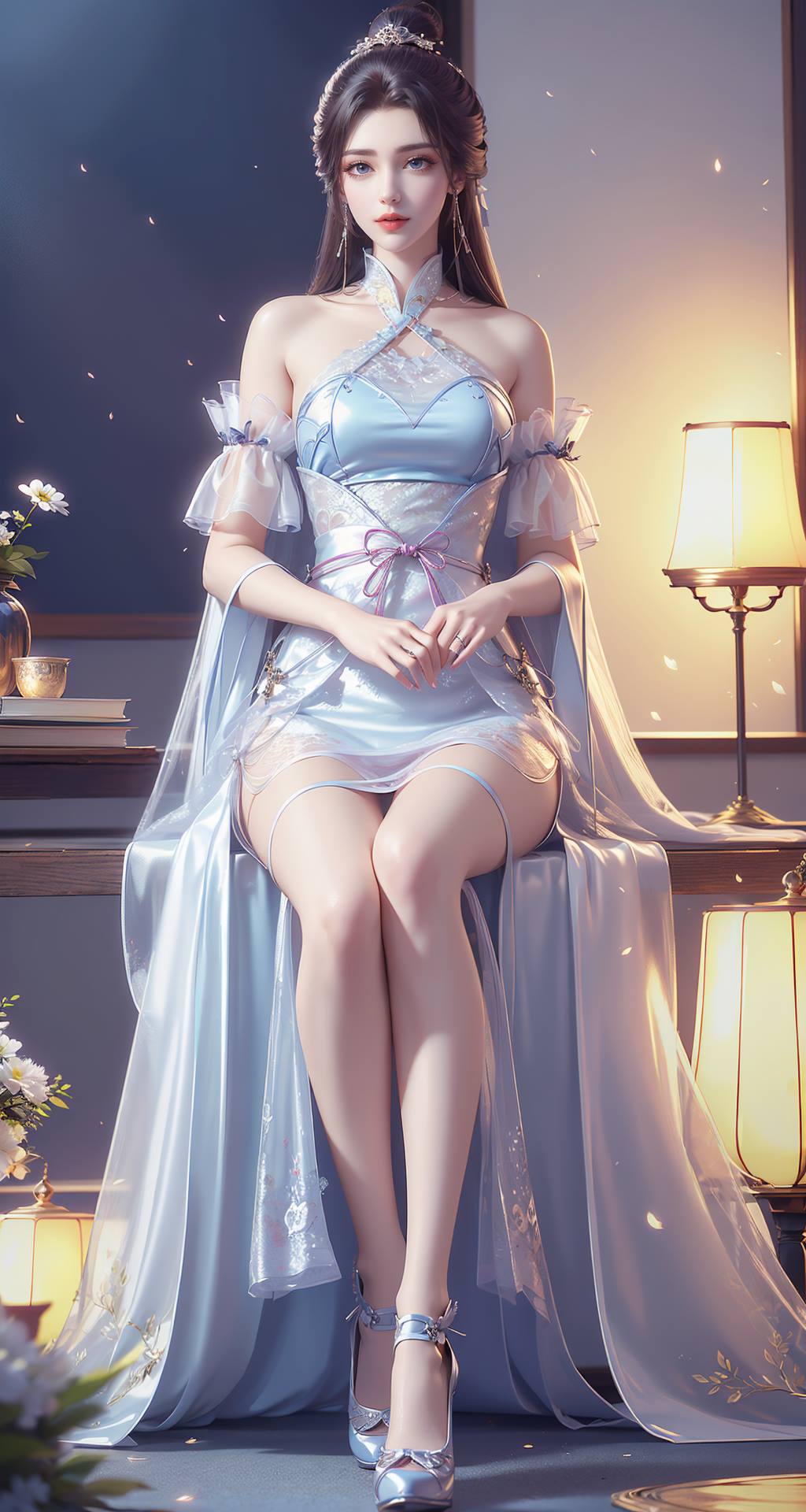 图片[10]-AI绘画 743 完美-清漪[26P] – 速更版-美库