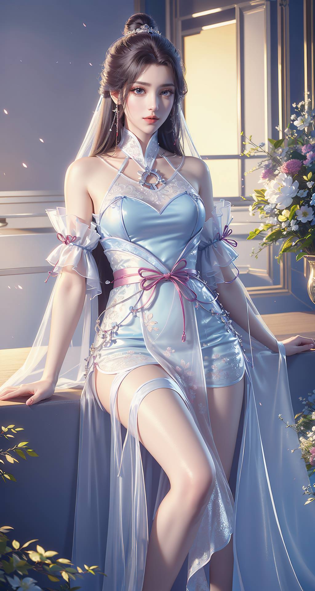 图片[16]-AI绘画 743 完美-清漪[26P] – 速更版-美库