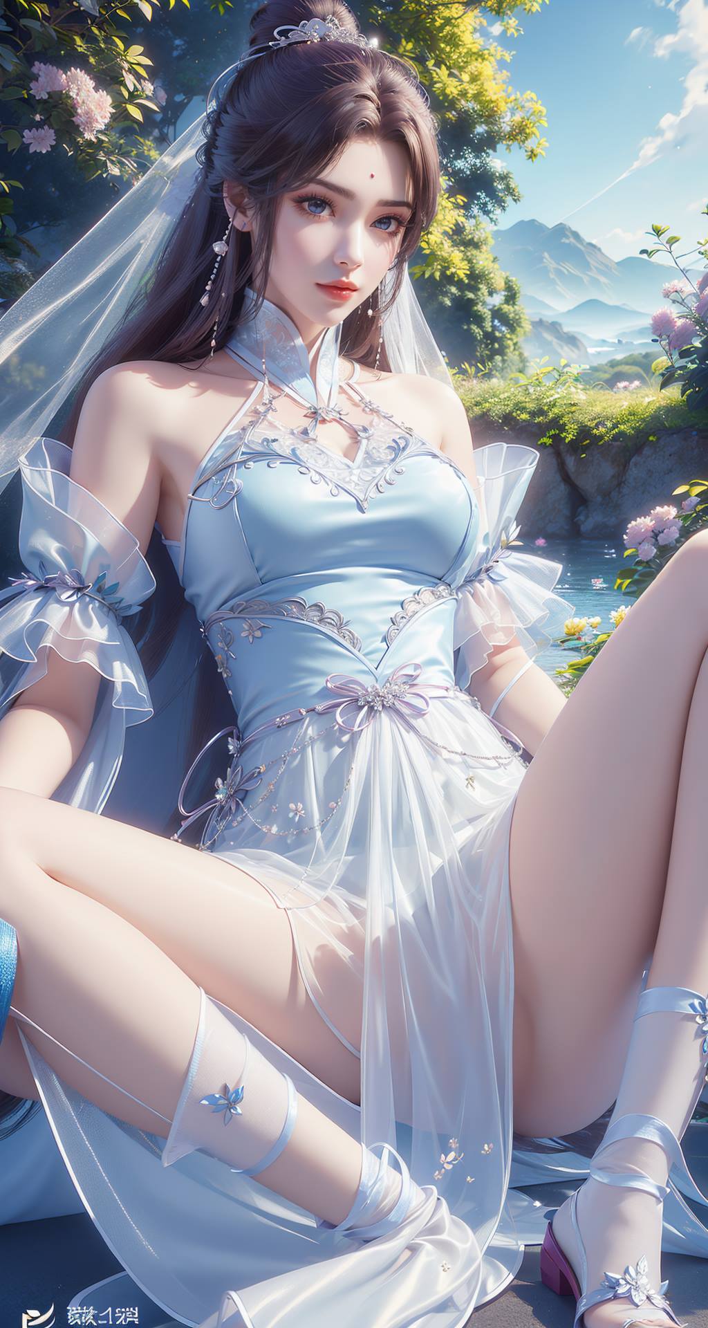 图片[21]-AI绘画 743 完美-清漪[26P] – 速更版-美库