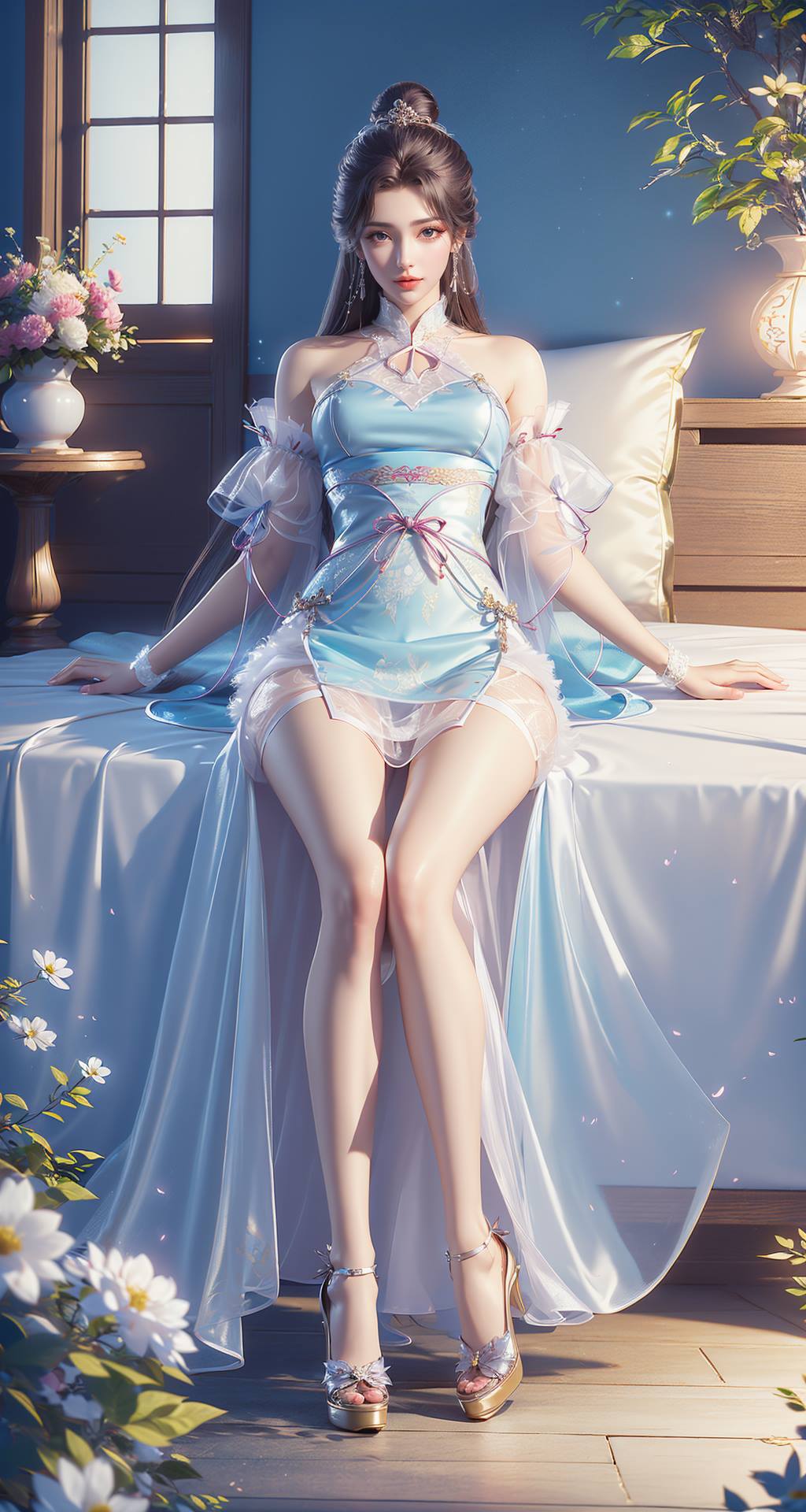 图片[22]-AI绘画 743 完美-清漪[26P] – 速更版-美库