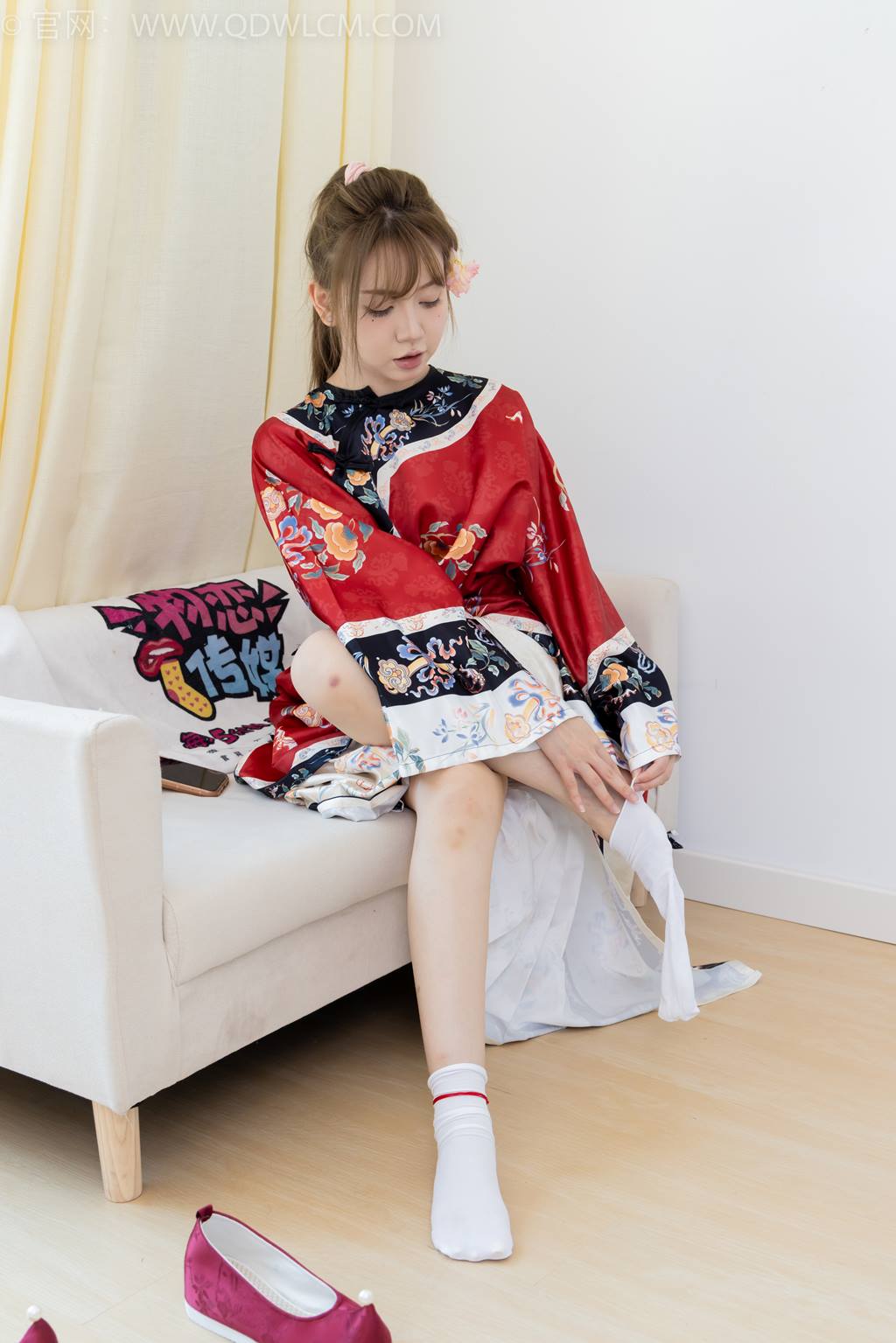 图片[16]-物恋传媒 NO.2429 小曦-汉服、布鞋、足袋、白棉袜[157P] – 速更版-美库