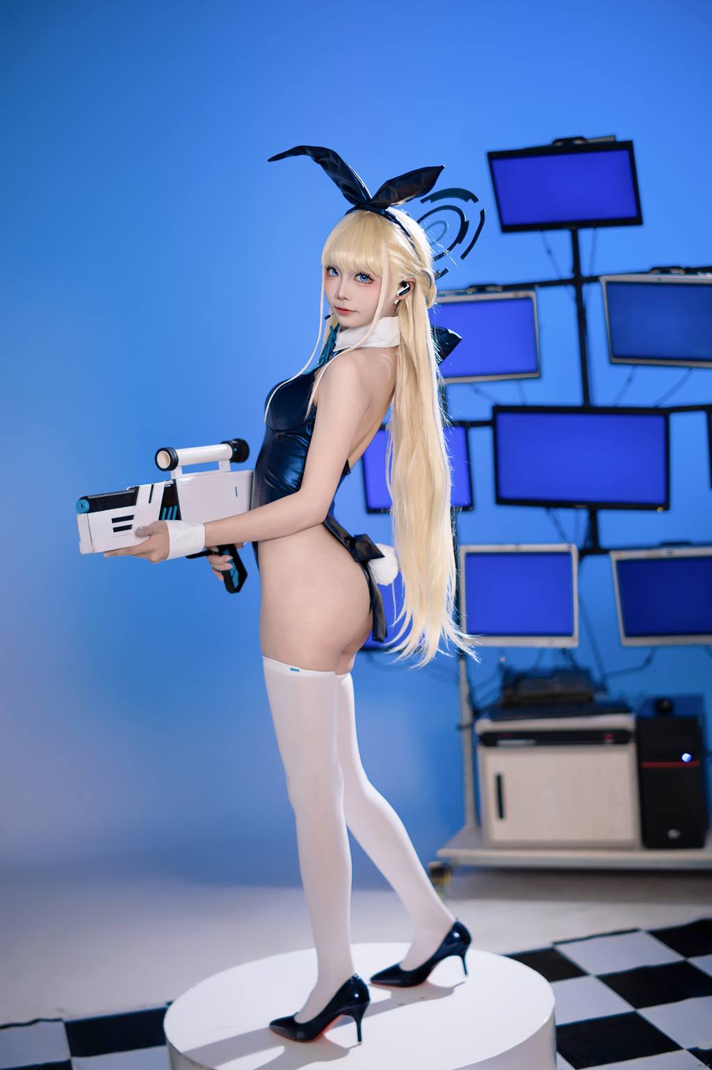 图片[10]-艾西aiwest – 飞鸟马时兔女郎[34P] – 速更版-美库