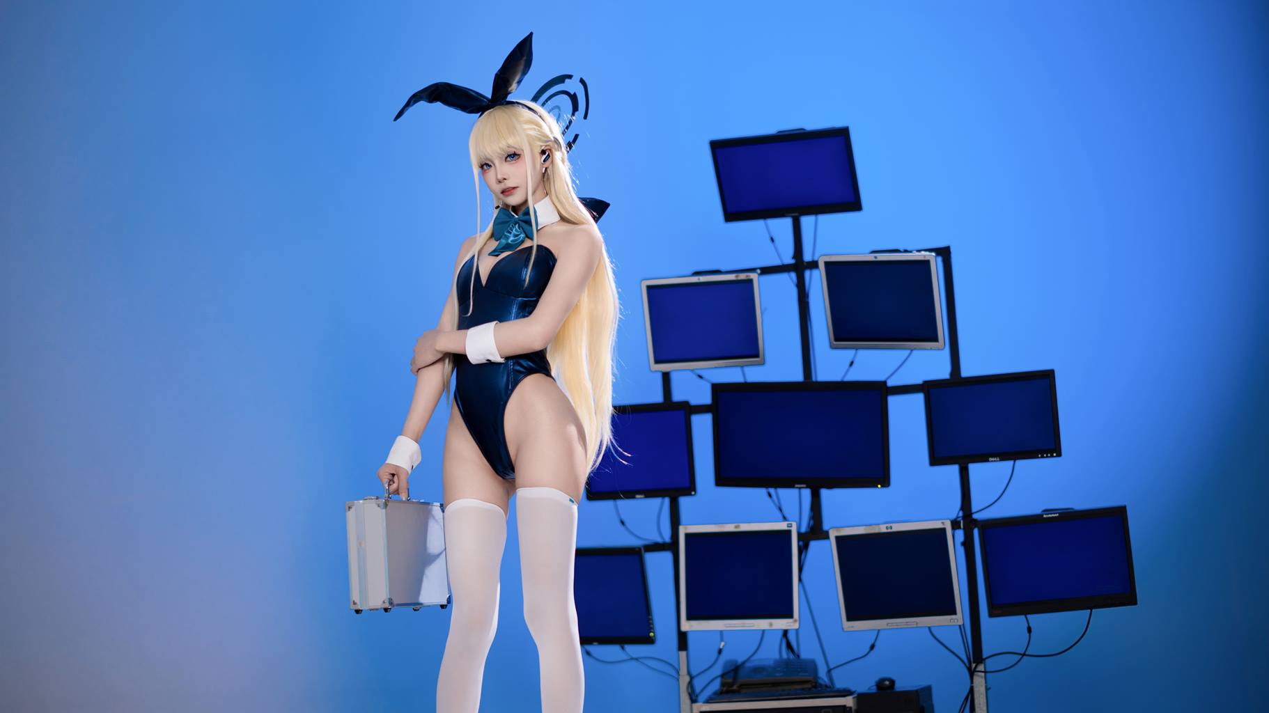 图片[14]-艾西aiwest – 飞鸟马时兔女郎[34P] – 速更版-美库