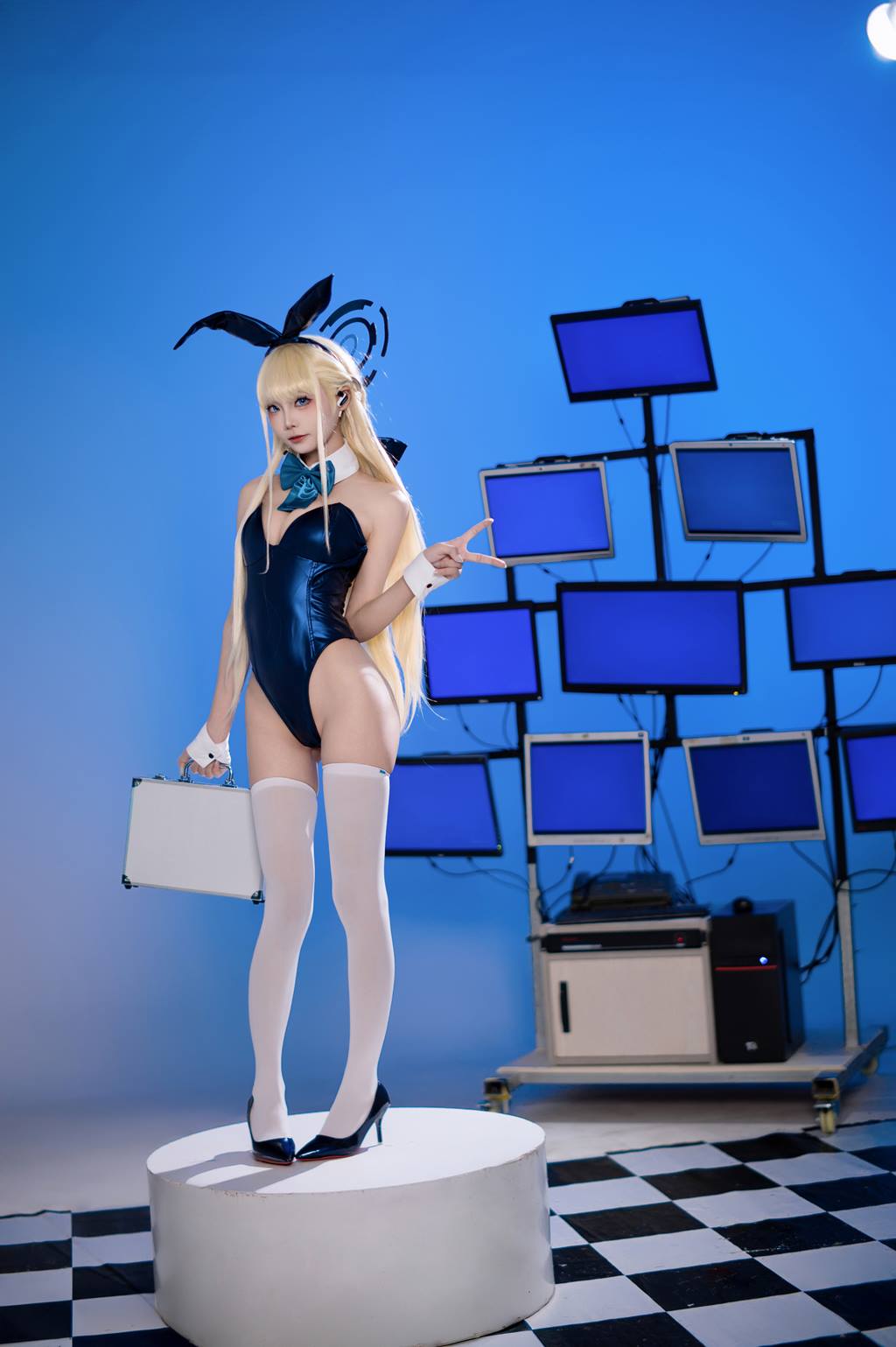 图片[15]-艾西aiwest – 飞鸟马时兔女郎[34P] – 速更版-美库