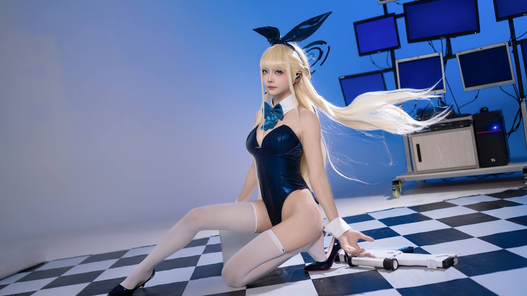 图片[18]-艾西aiwest – 飞鸟马时兔女郎[34P] – 速更版-美库