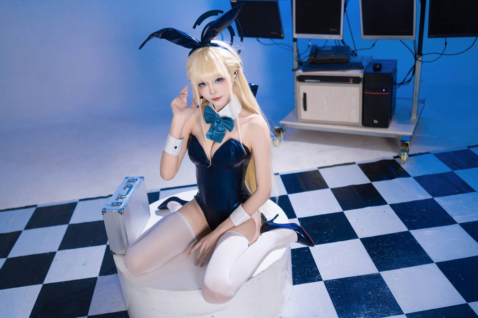 图片[32]-艾西aiwest – 飞鸟马时兔女郎[34P] – 速更版-美库