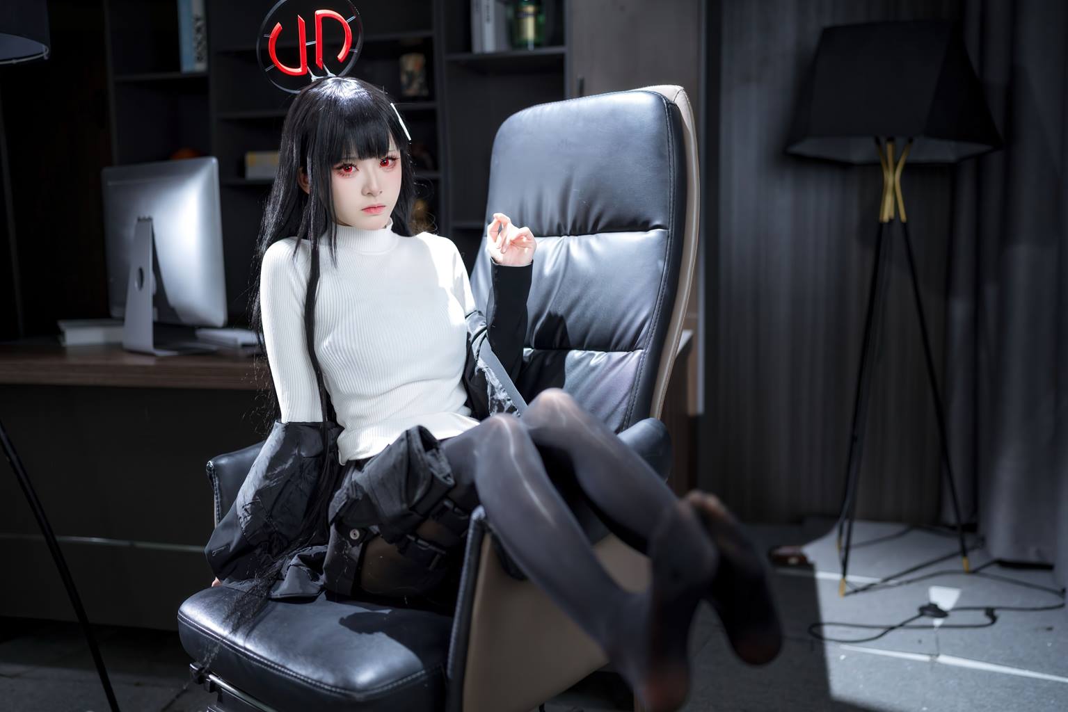 图片[34]-九柒喵 – 调月莉音[48P] – 速更版-美库