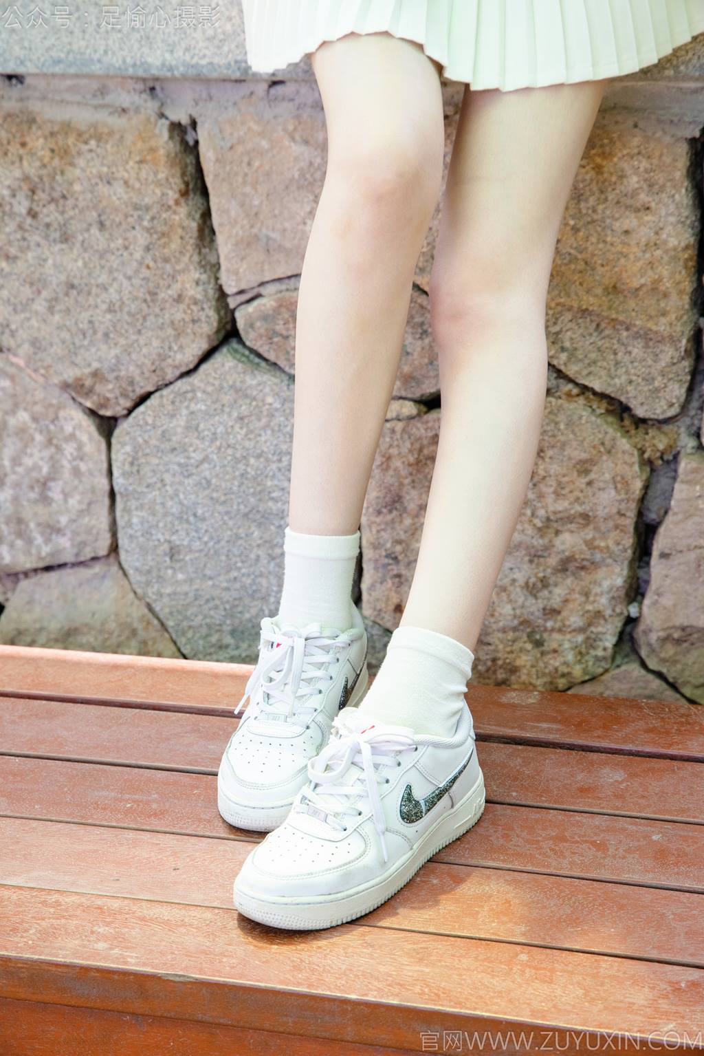 图片[13]-足愉心 NO.039 嘉怡（搭配：体操服、白色短裙、白色棉袜、运动鞋）[90P] – 速更版-美库
