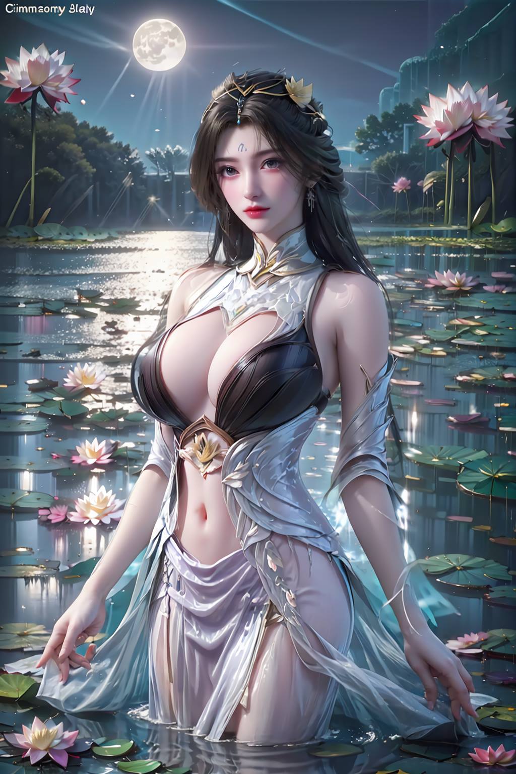 图片[22]-AI绘画 744 完美-清漪[66P] – 速更版-美库