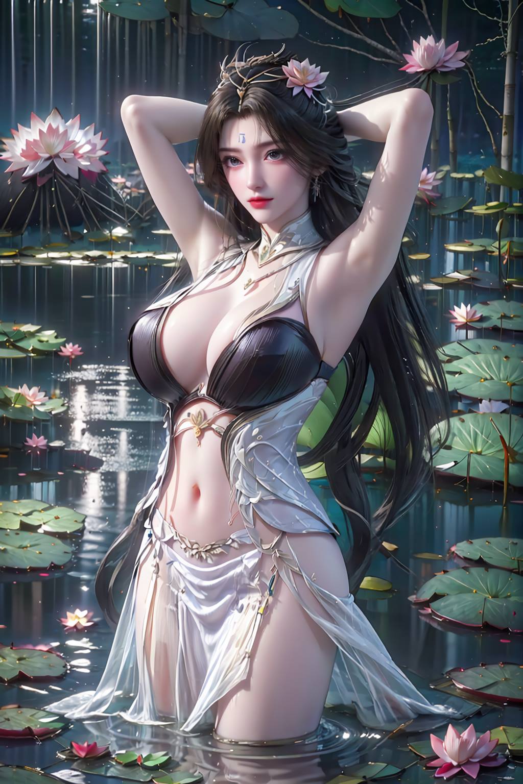 图片[24]-AI绘画 744 完美-清漪[66P] – 速更版-美库