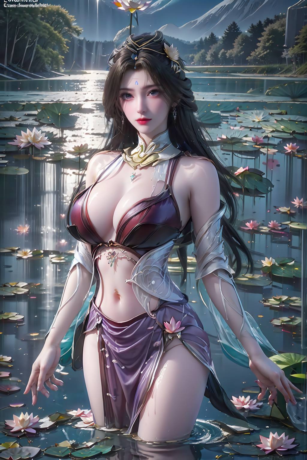 图片[26]-AI绘画 744 完美-清漪[66P] – 速更版-美库