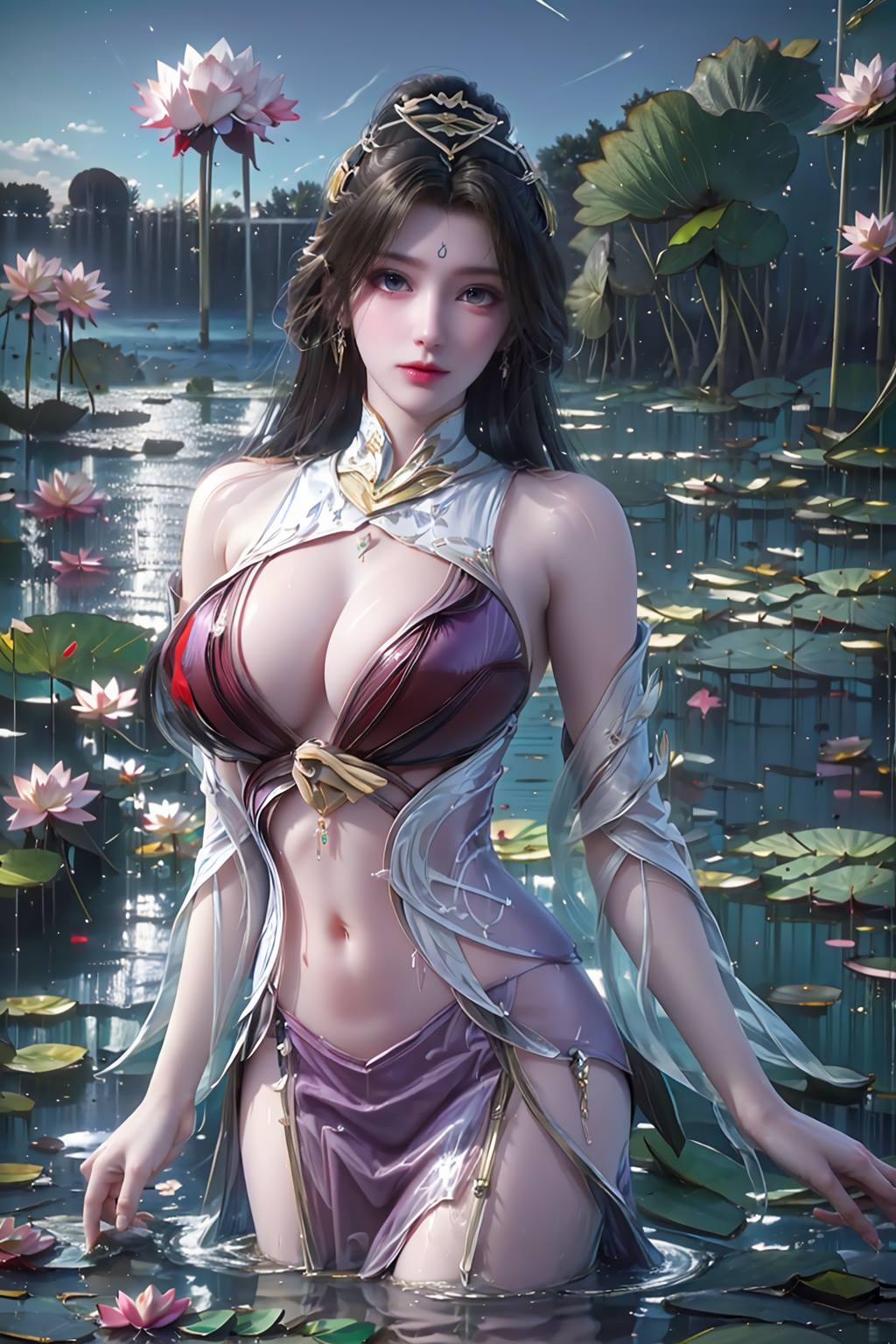 图片[27]-AI绘画 744 完美-清漪[66P] – 速更版-美库