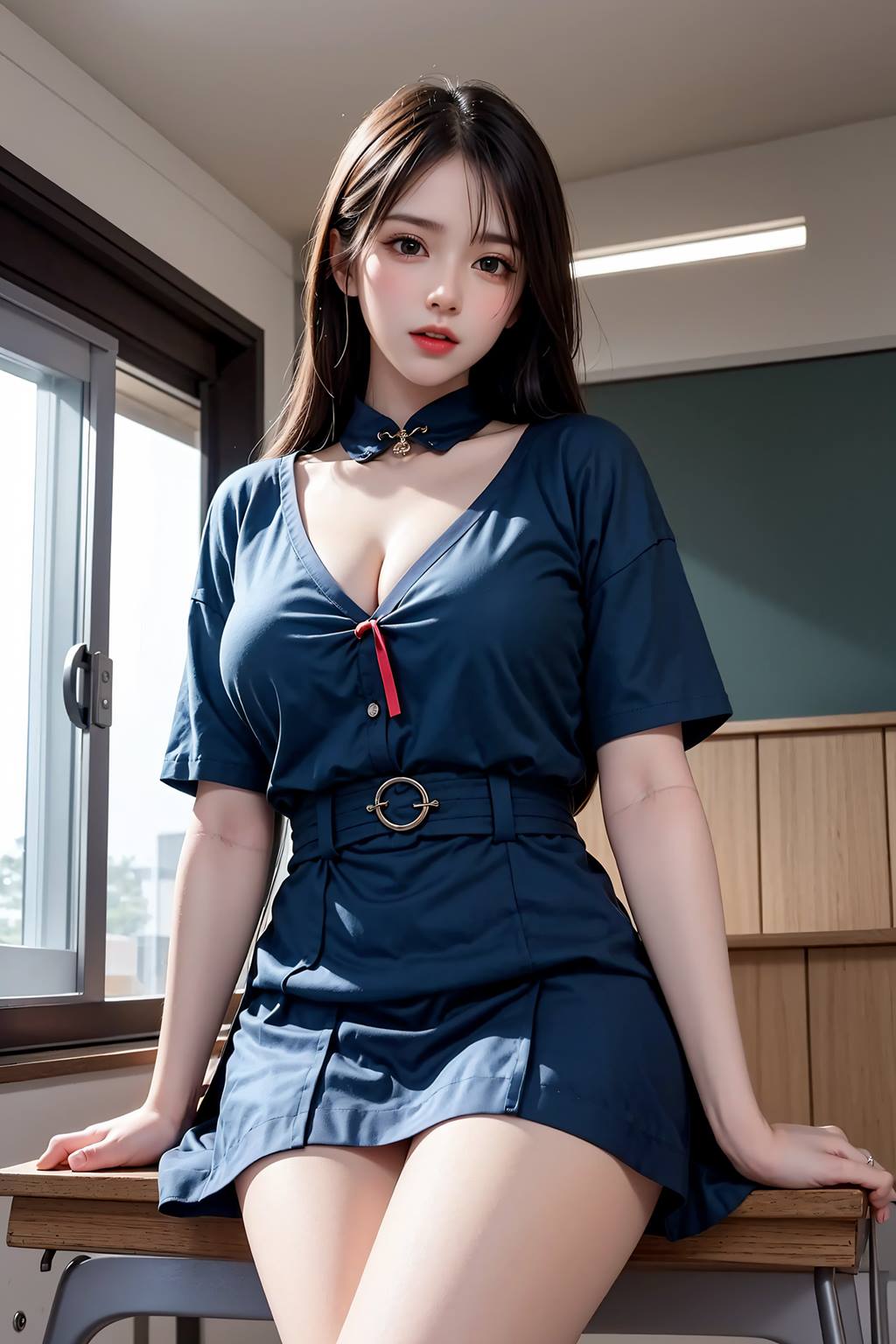 图片[19]-AI绘画 746 班花[28P] – 速更版-美库