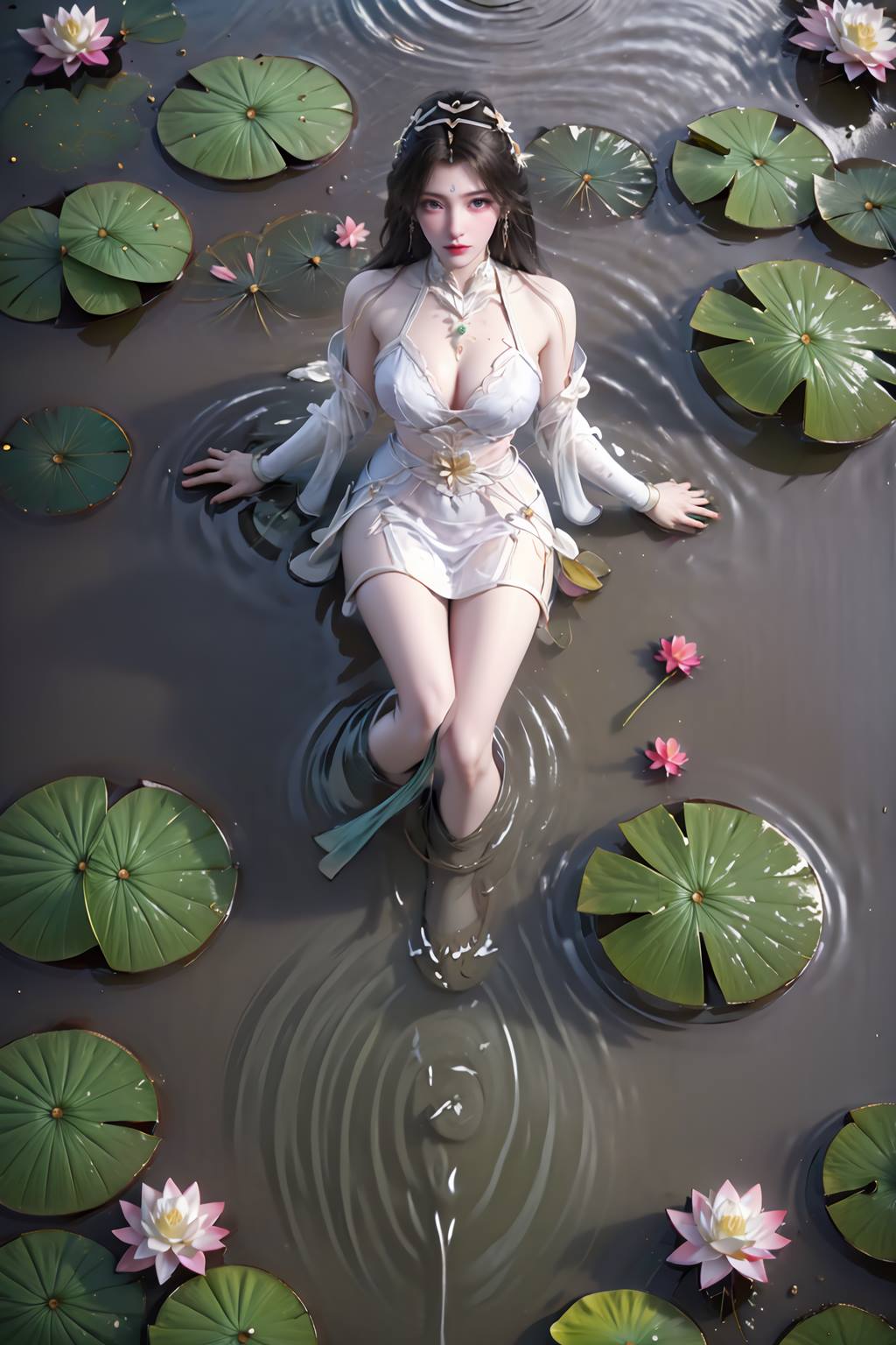 图片[35]-AI绘画 744 完美-清漪[66P] – 速更版-美库