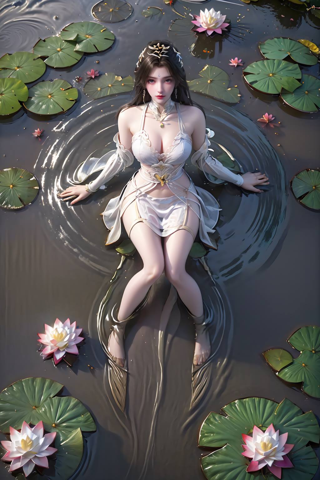 图片[37]-AI绘画 744 完美-清漪[66P] – 速更版-美库