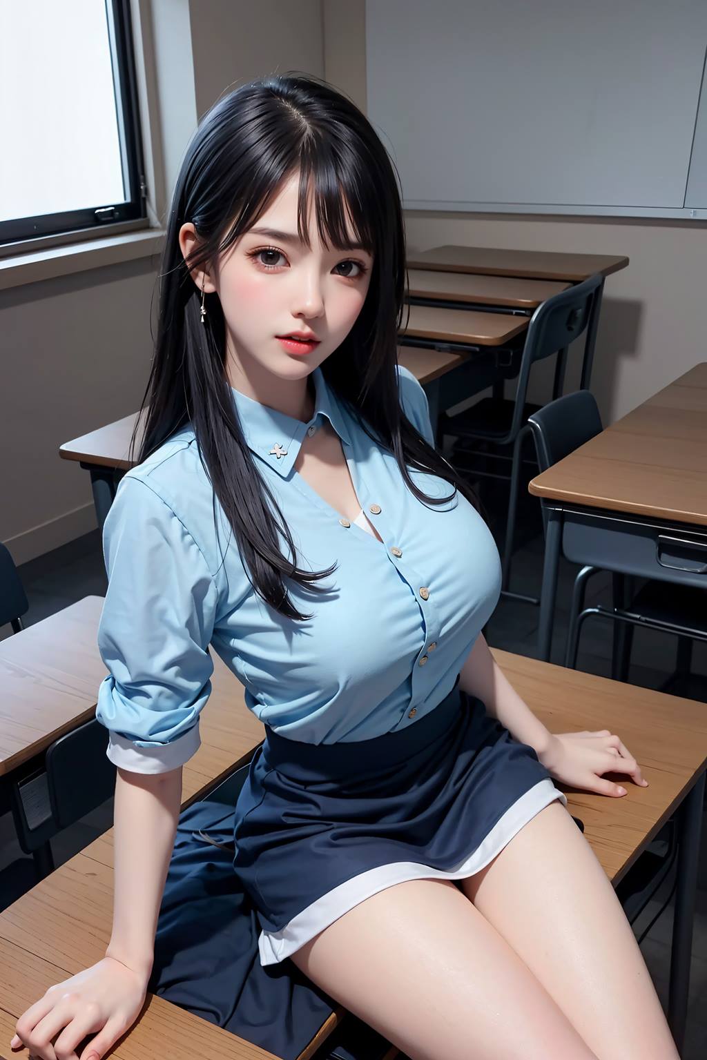 图片[22]-AI绘画 746 班花[28P] – 速更版-美库