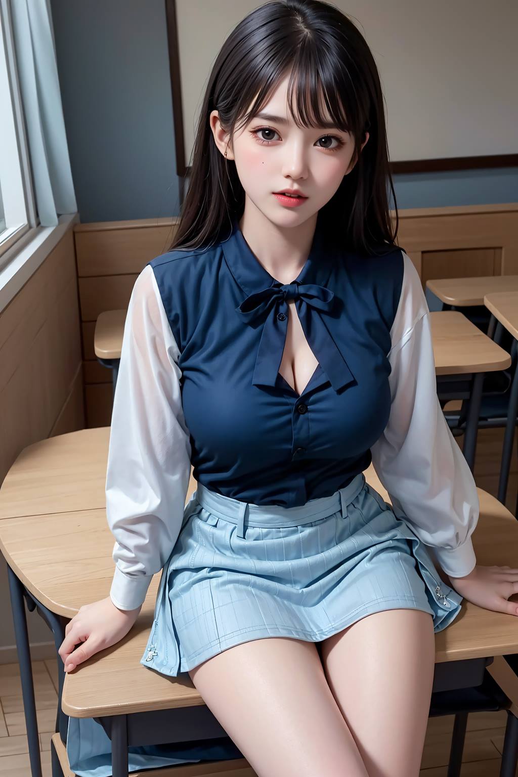 图片[27]-AI绘画 746 班花[28P] – 速更版-美库