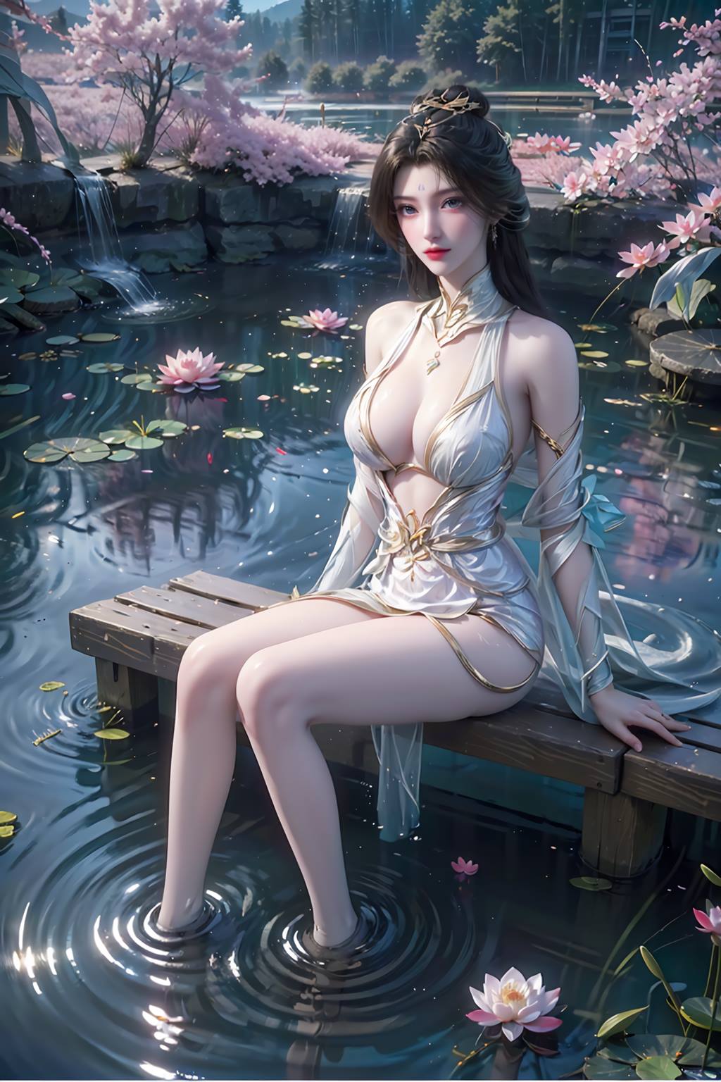 图片[47]-AI绘画 744 完美-清漪[66P] – 速更版-美库