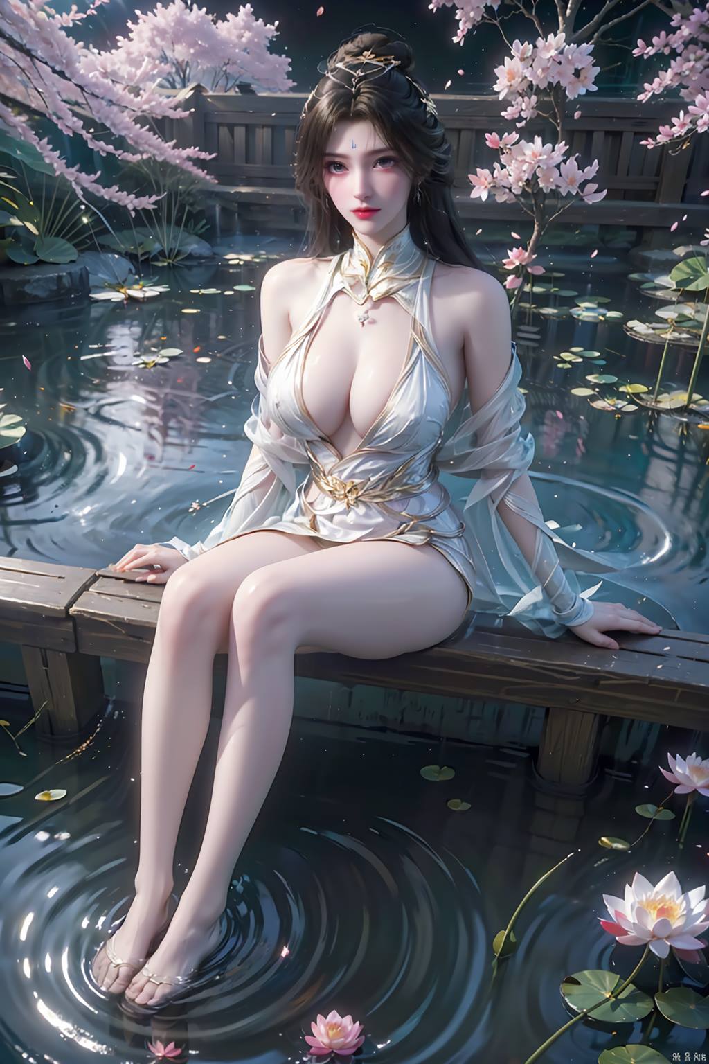 图片[66]-AI绘画 744 完美-清漪[66P] – 速更版-美库