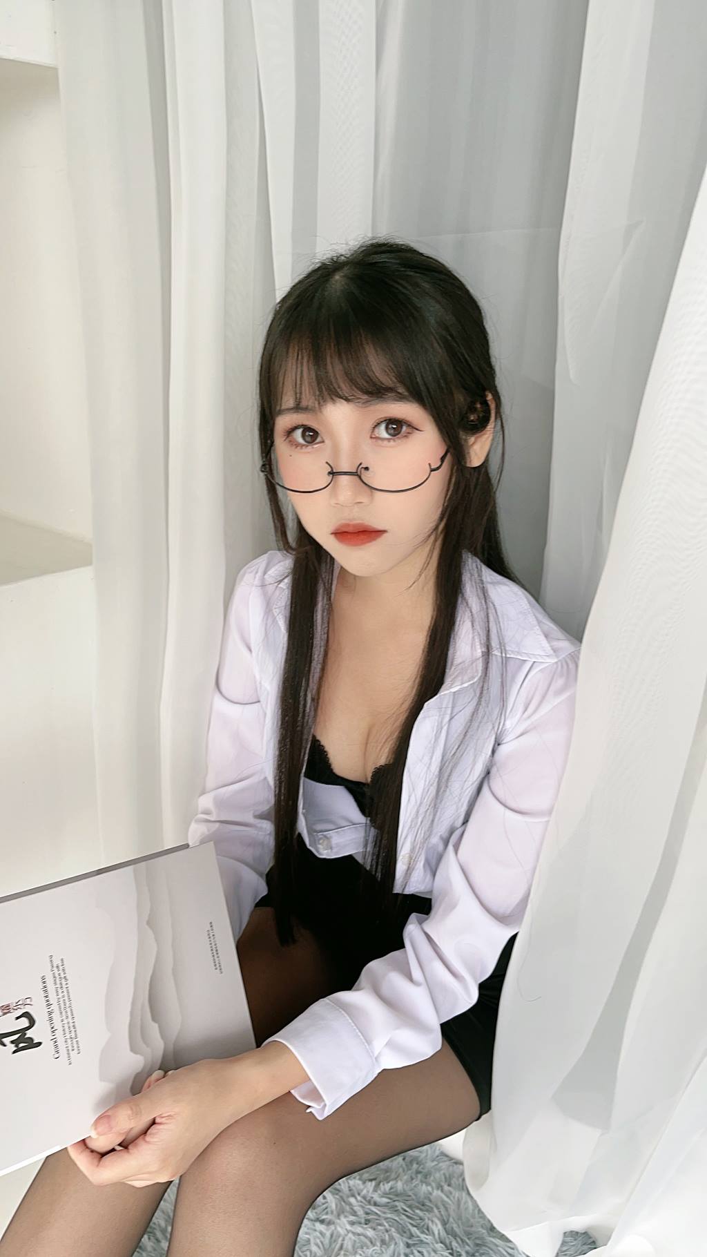 图片[19]-不呆猫  – 黑丝包臀OL[19P] – 速更版-美库