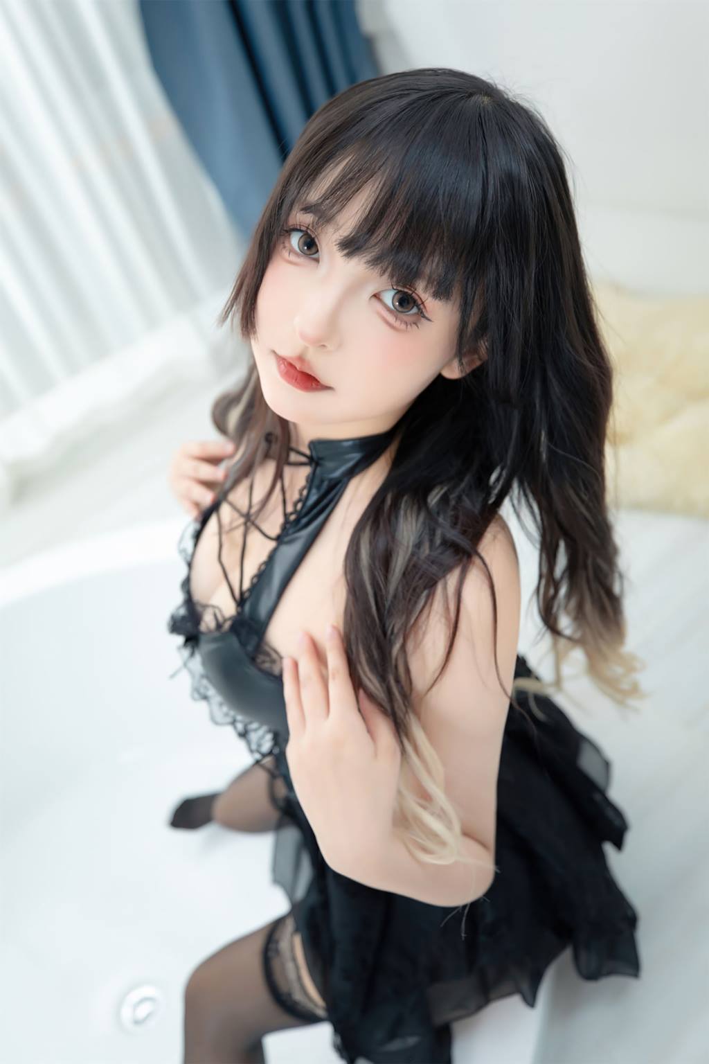 图片[18]-神楽板真冬 – 绝命吊带[40P] – 速更版-美库