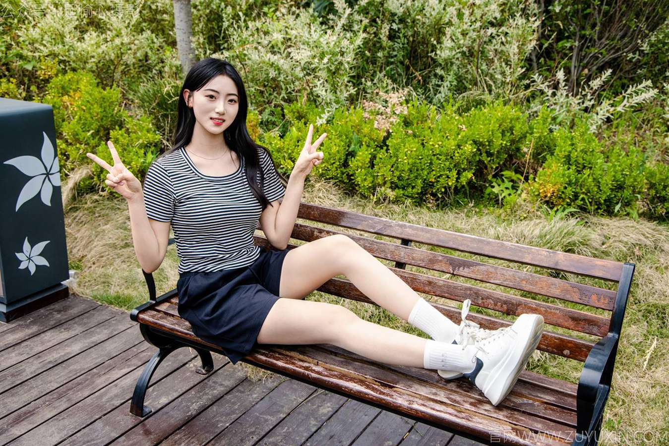 图片[13]-足愉心 NO.040 雅楠（搭配：体操服、白色短裙、白色棉袜、运动鞋）[80P] – 速更版-美库