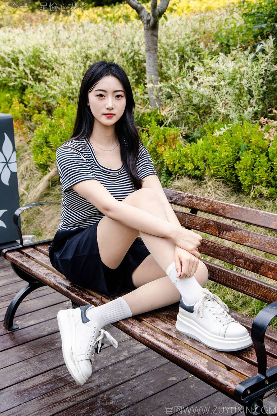 图片[14]-足愉心 NO.040 雅楠（搭配：体操服、白色短裙、白色棉袜、运动鞋）[80P] – 速更版-美库