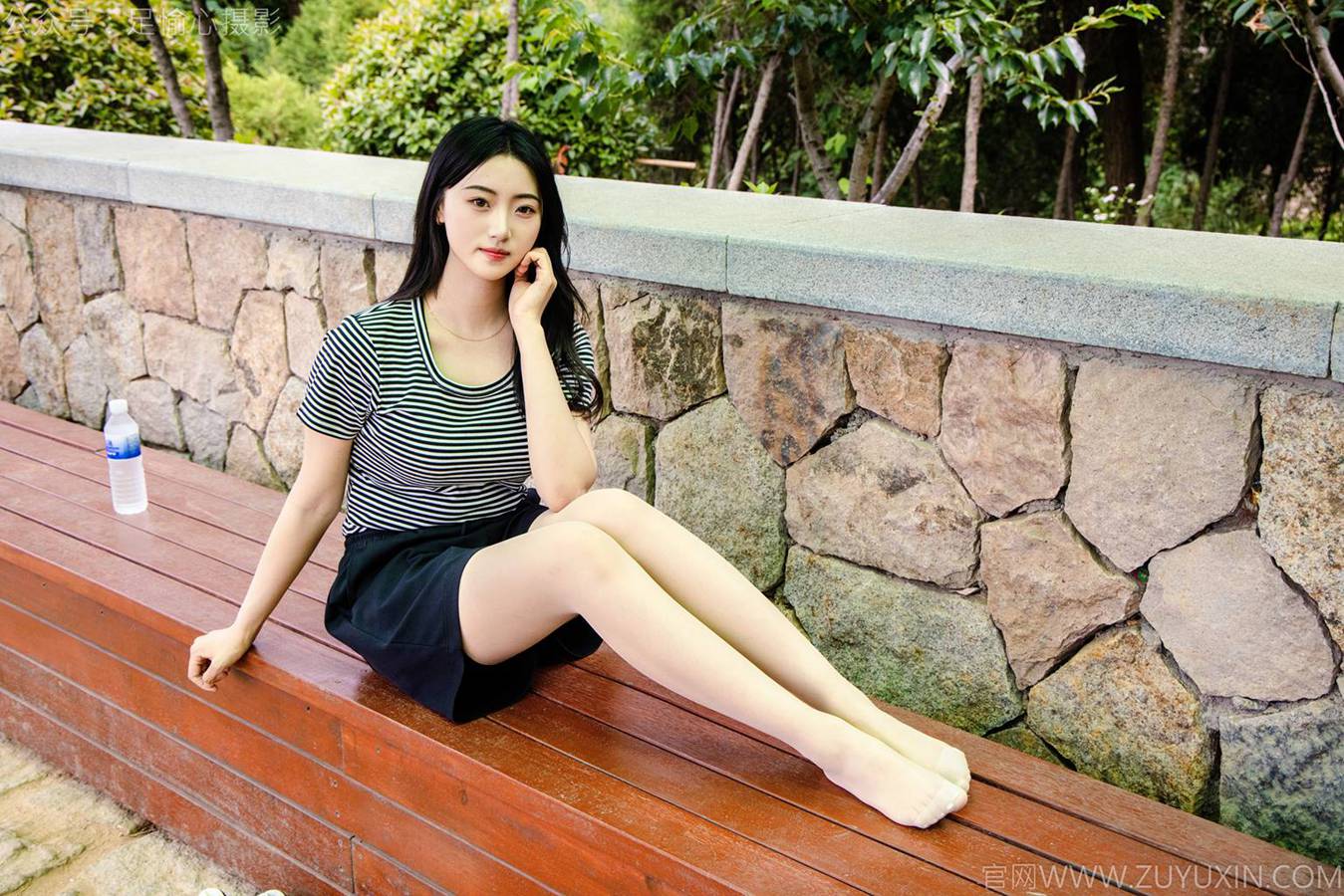 图片[20]-足愉心 NO.040 雅楠（搭配：体操服、白色短裙、白色棉袜、运动鞋）[80P] – 速更版-美库