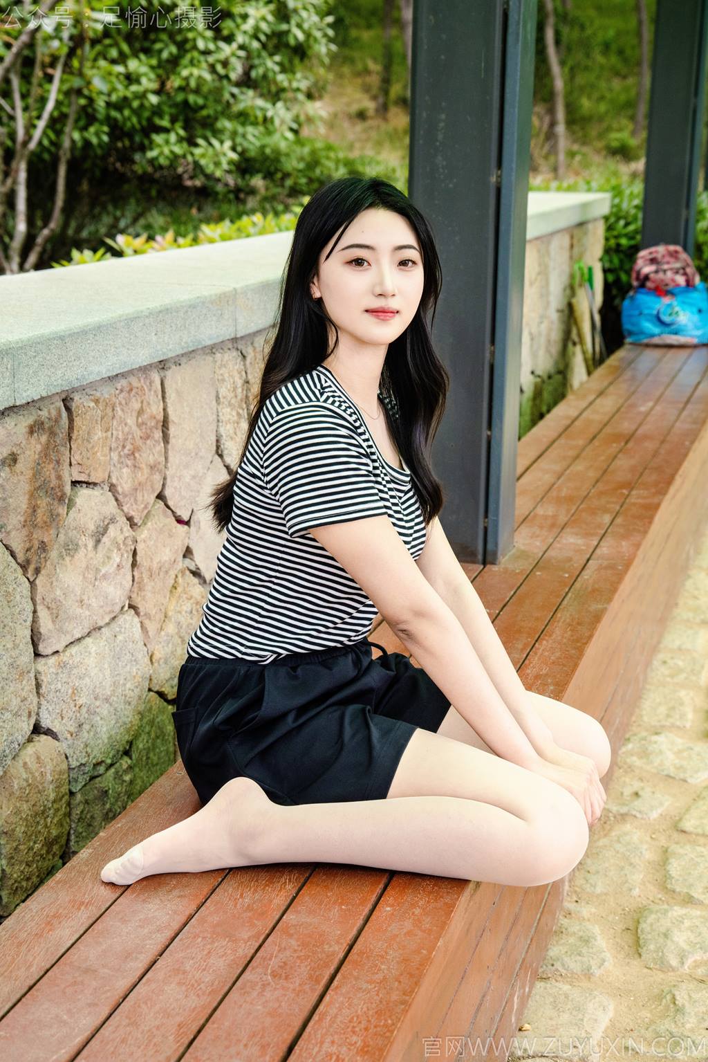 图片[21]-足愉心 NO.040 雅楠（搭配：体操服、白色短裙、白色棉袜、运动鞋）[80P] – 速更版-美库