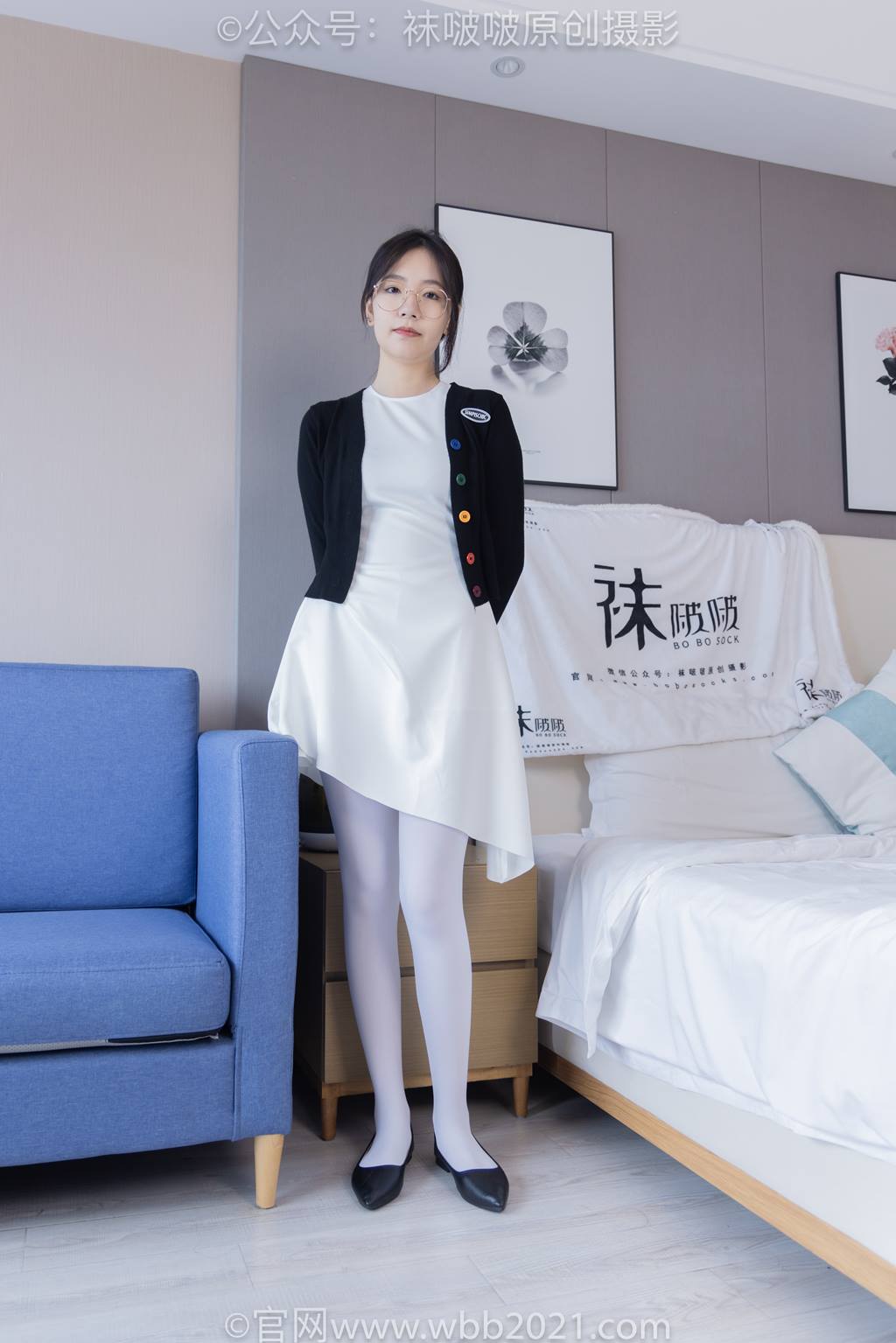 图片[10]-[BoBoSocks袜啵啵]NO.588 小甜豆-两双平底鞋、薄肉丝、厚白丝、裸足[121P] – 速更版-美库
