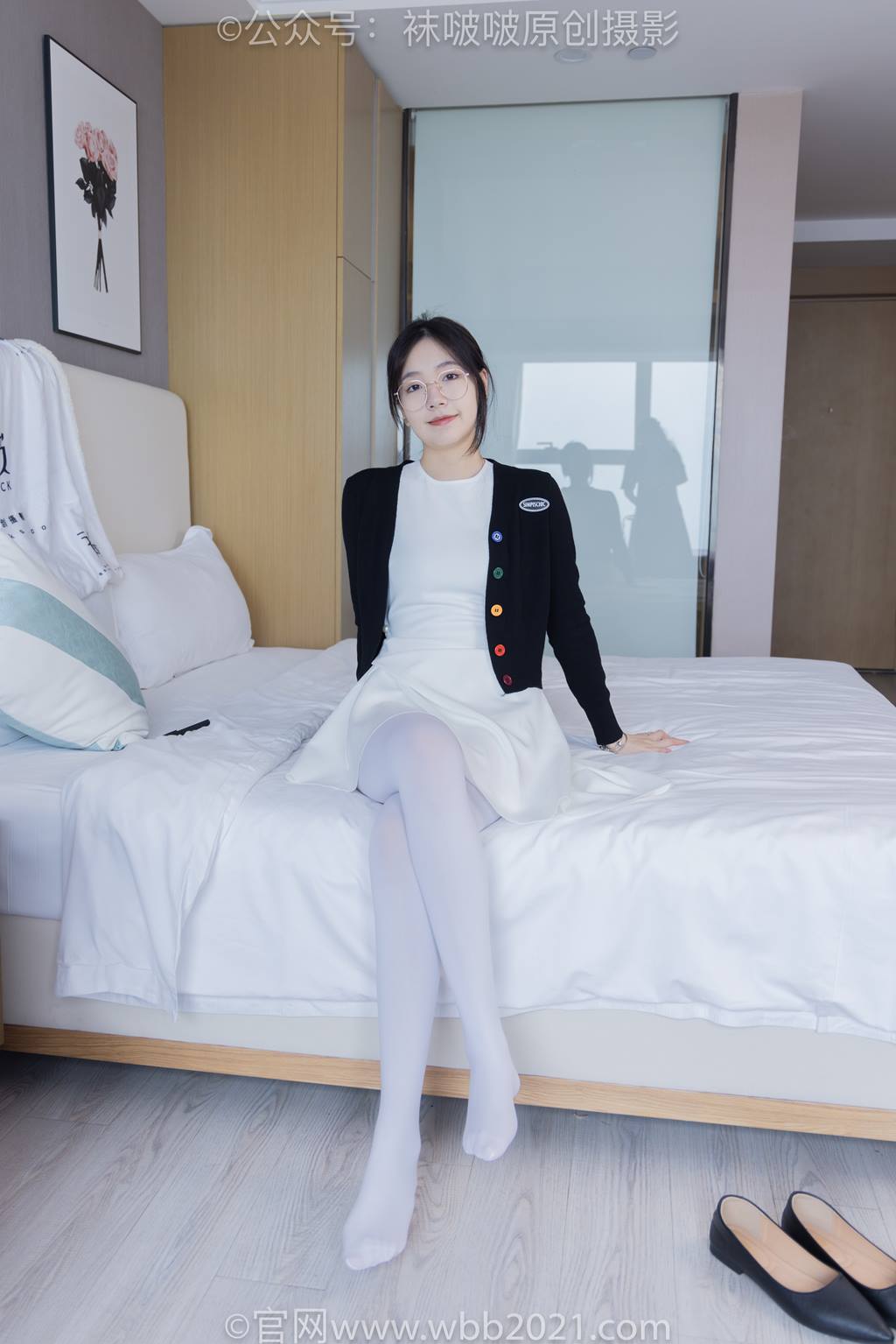 图片[11]-[BoBoSocks袜啵啵]NO.588 小甜豆-两双平底鞋、薄肉丝、厚白丝、裸足[121P] – 速更版-美库