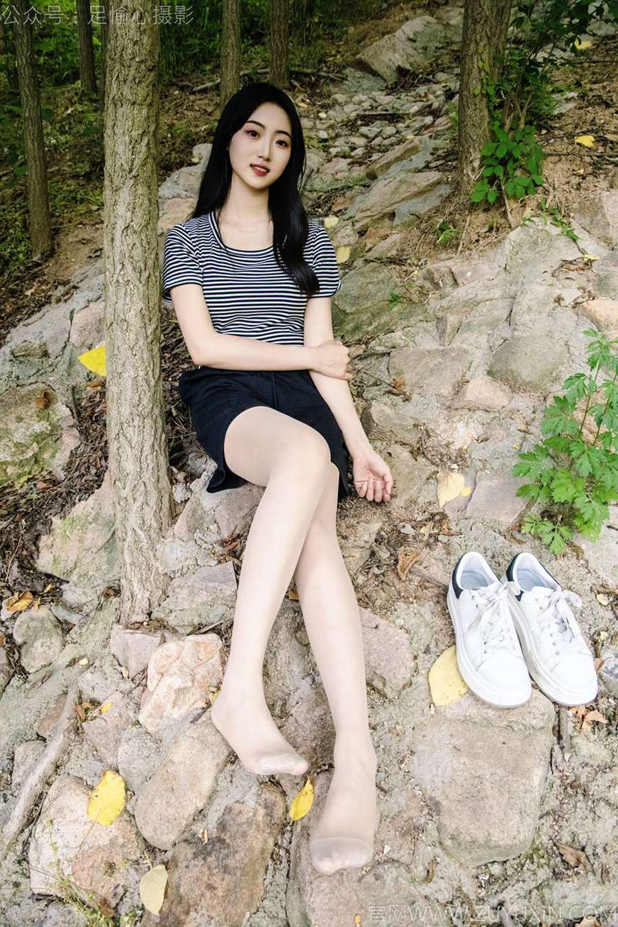 图片[26]-足愉心 NO.040 雅楠（搭配：体操服、白色短裙、白色棉袜、运动鞋）[80P] – 速更版-美库