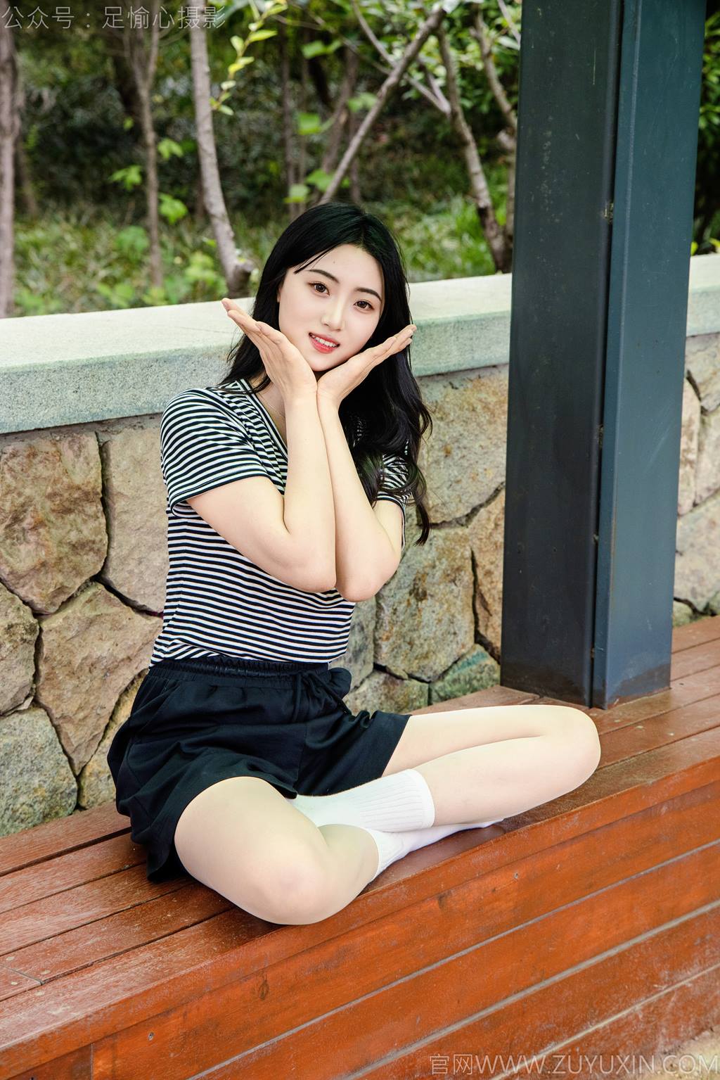 图片[28]-足愉心 NO.040 雅楠（搭配：体操服、白色短裙、白色棉袜、运动鞋）[80P] – 速更版-美库