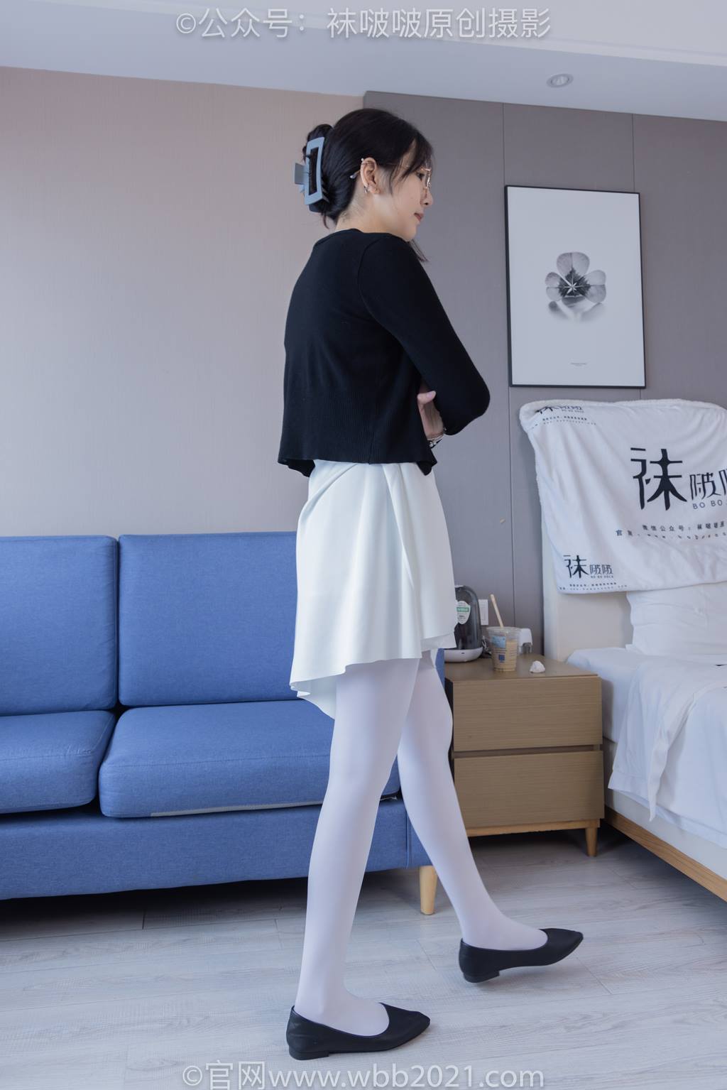 图片[17]-[BoBoSocks袜啵啵]NO.588 小甜豆-两双平底鞋、薄肉丝、厚白丝、裸足[121P] – 速更版-美库