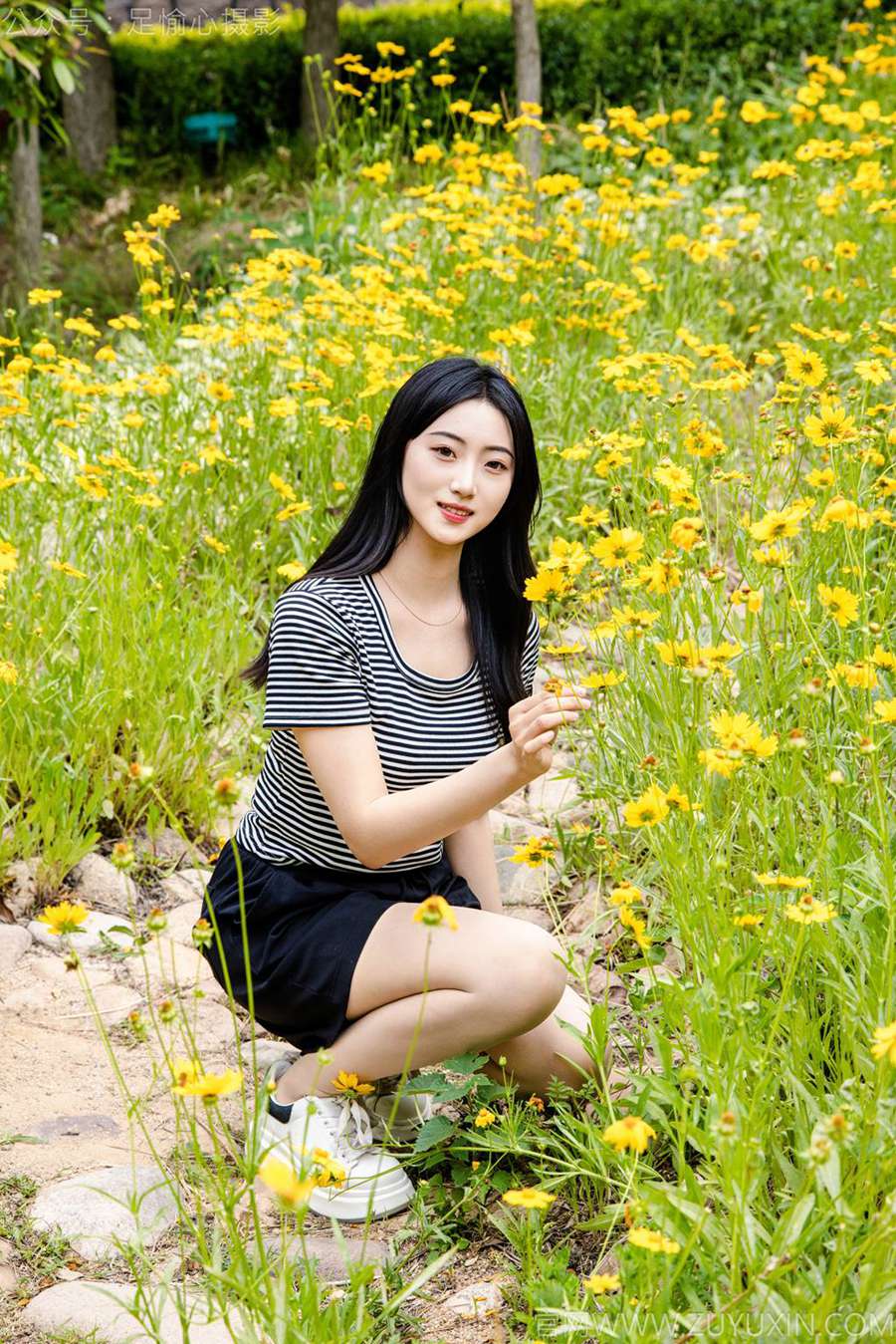 图片[32]-足愉心 NO.040 雅楠（搭配：体操服、白色短裙、白色棉袜、运动鞋）[80P] – 速更版-美库