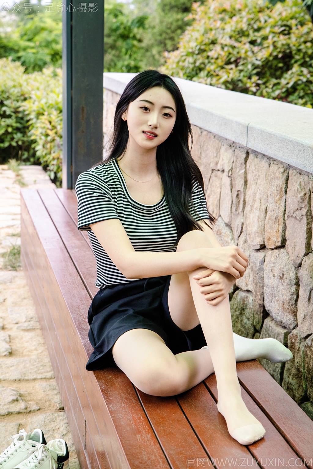 图片[34]-足愉心 NO.040 雅楠（搭配：体操服、白色短裙、白色棉袜、运动鞋）[80P] – 速更版-美库