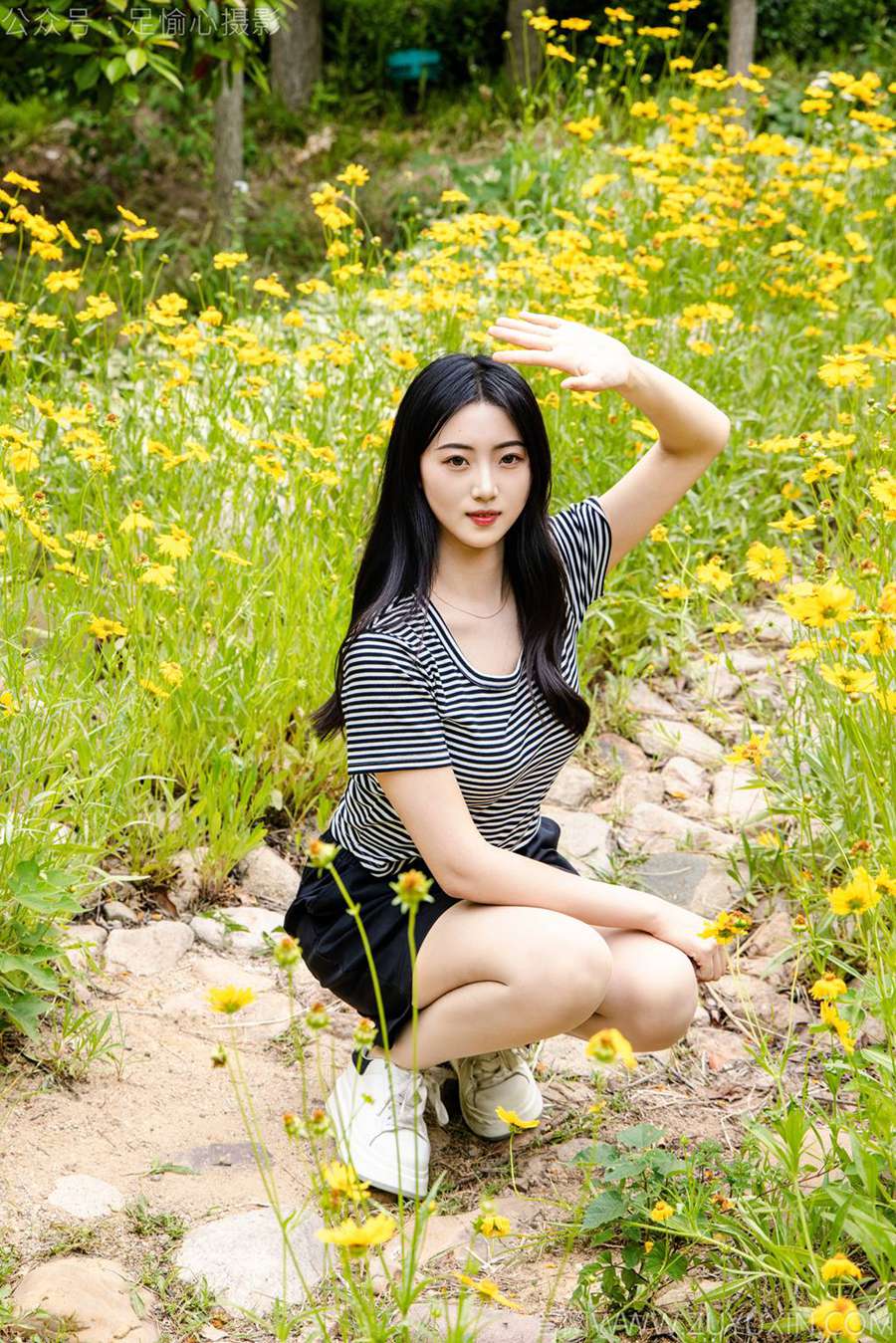 图片[35]-足愉心 NO.040 雅楠（搭配：体操服、白色短裙、白色棉袜、运动鞋）[80P] – 速更版-美库