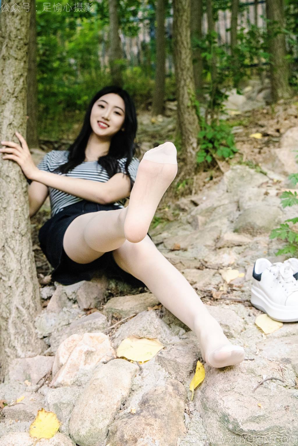 图片[42]-足愉心 NO.040 雅楠（搭配：体操服、白色短裙、白色棉袜、运动鞋）[80P] – 速更版-美库