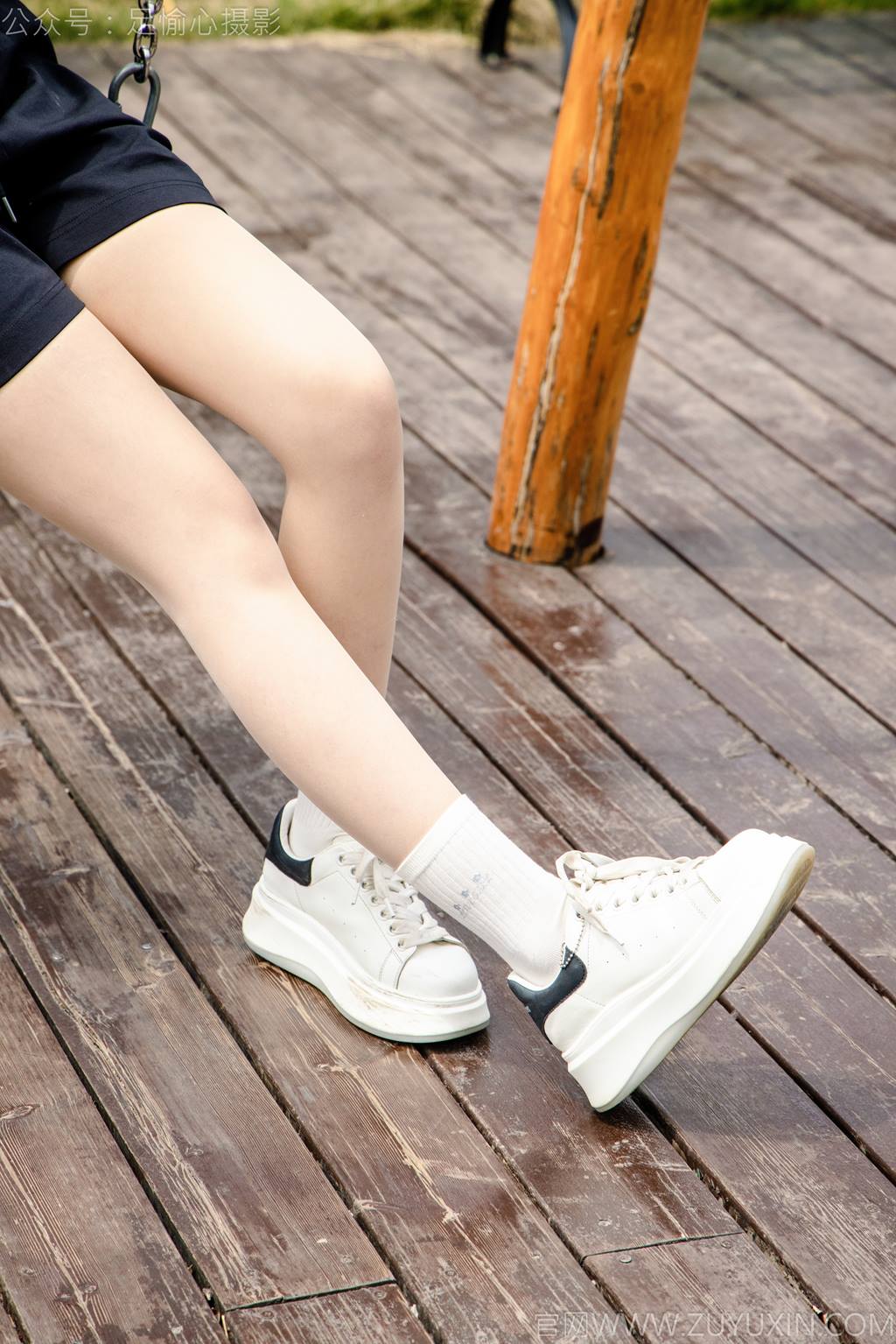 图片[43]-足愉心 NO.040 雅楠（搭配：体操服、白色短裙、白色棉袜、运动鞋）[80P] – 速更版-美库