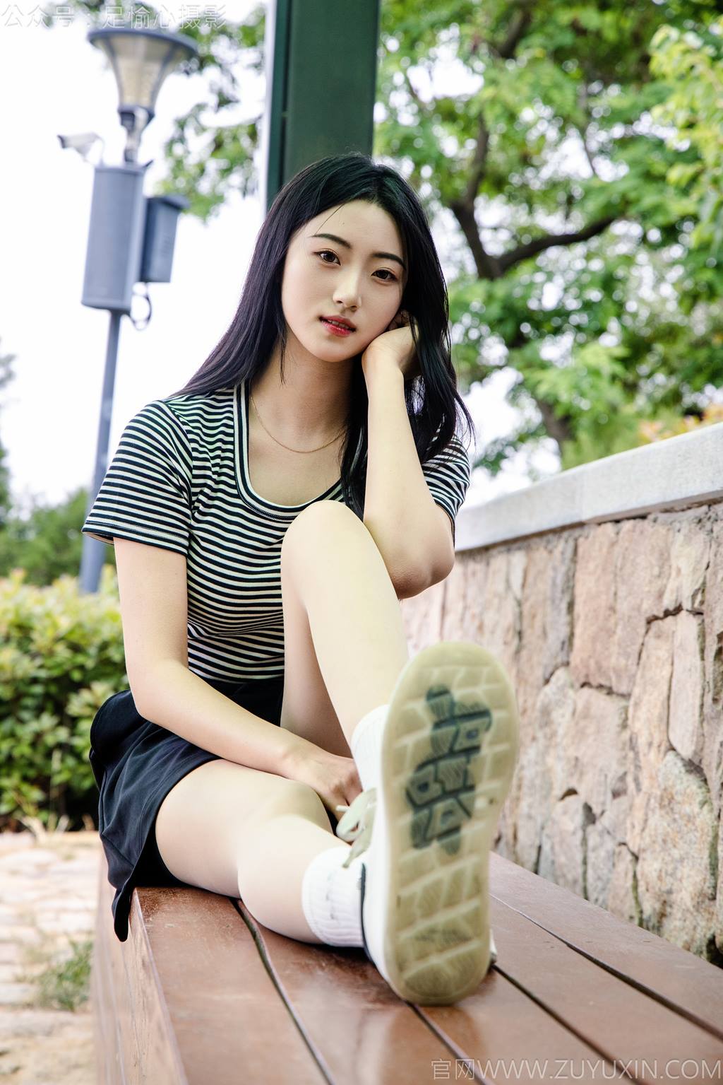 图片[50]-足愉心 NO.040 雅楠（搭配：体操服、白色短裙、白色棉袜、运动鞋）[80P] – 速更版-美库