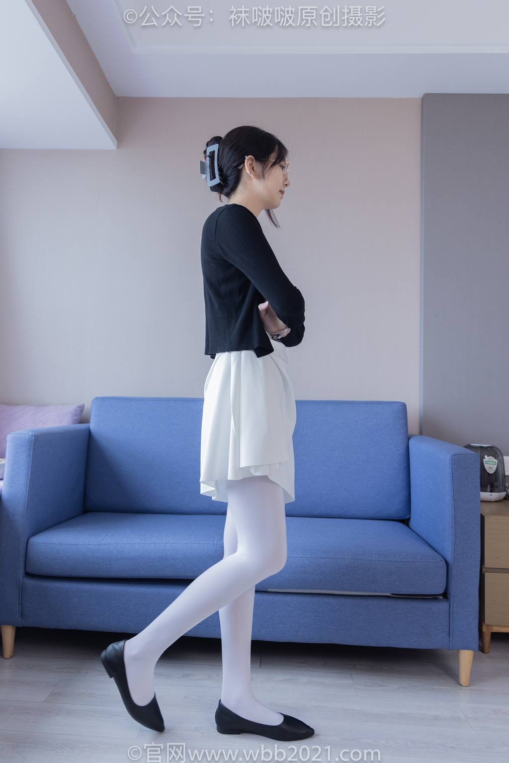 图片[46]-[BoBoSocks袜啵啵]NO.588 小甜豆-两双平底鞋、薄肉丝、厚白丝、裸足[121P] – 速更版-美库