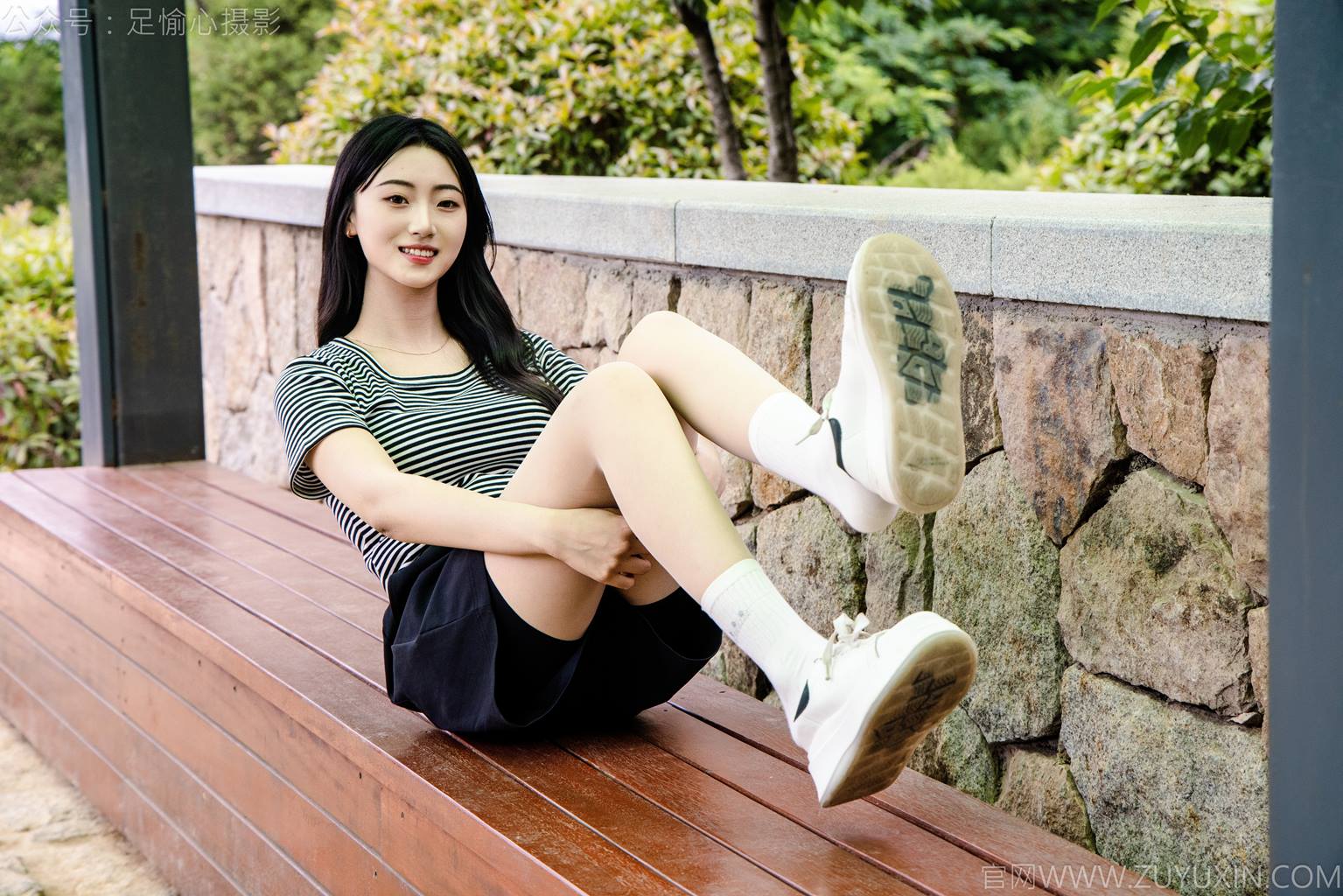 图片[72]-足愉心 NO.040 雅楠（搭配：体操服、白色短裙、白色棉袜、运动鞋）[80P] – 速更版-美库